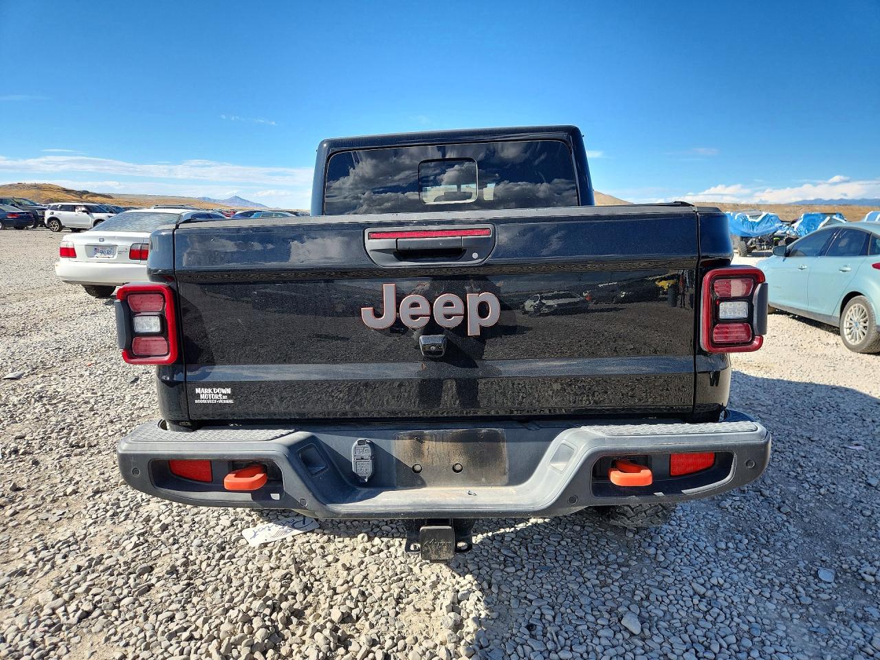 2021 Jeep Gladiator Mojave Черный vin: 1C6JJTEG1ML618366