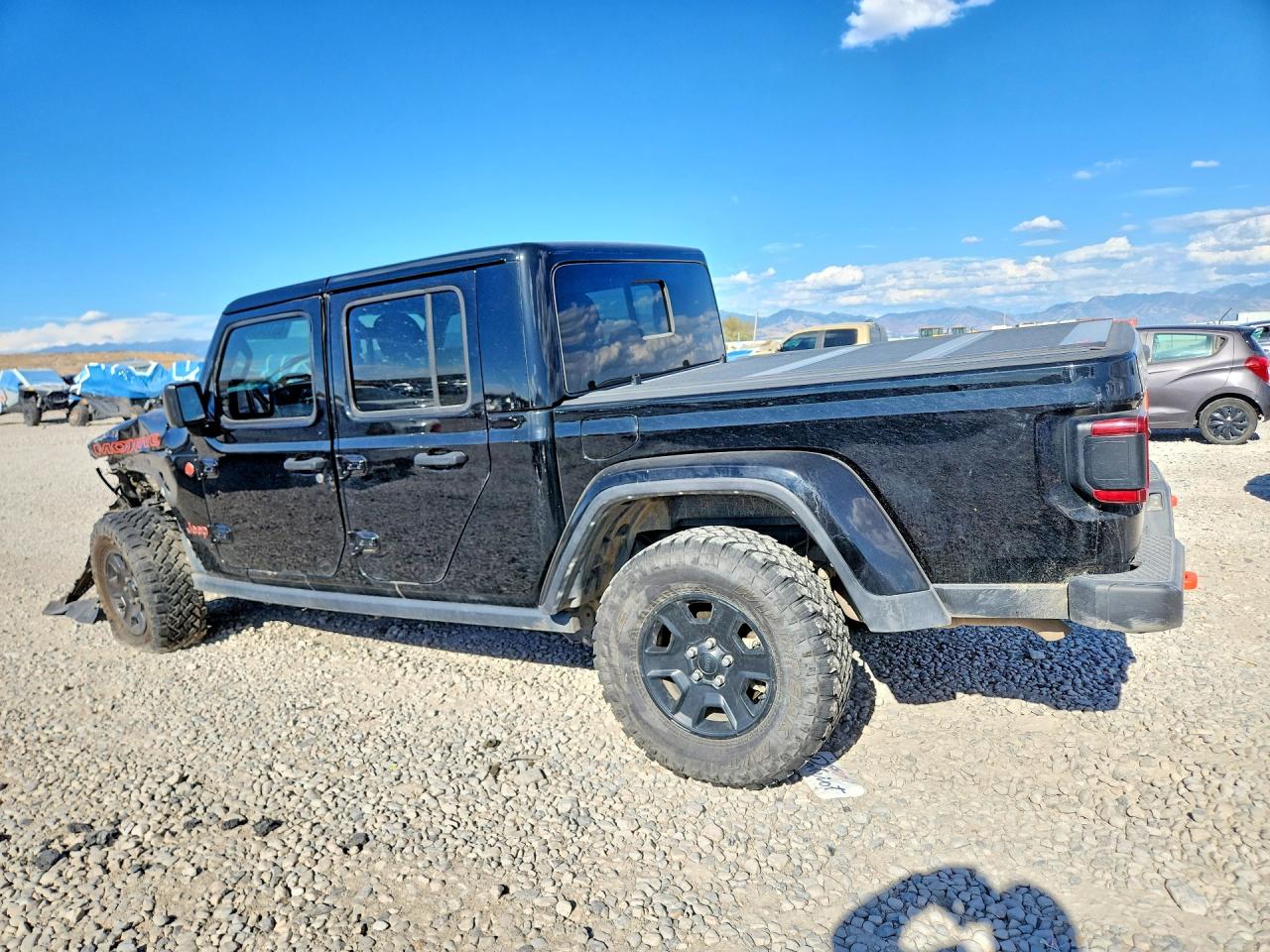 2021 Jeep Gladiator Mojave Черный vin: 1C6JJTEG1ML618366