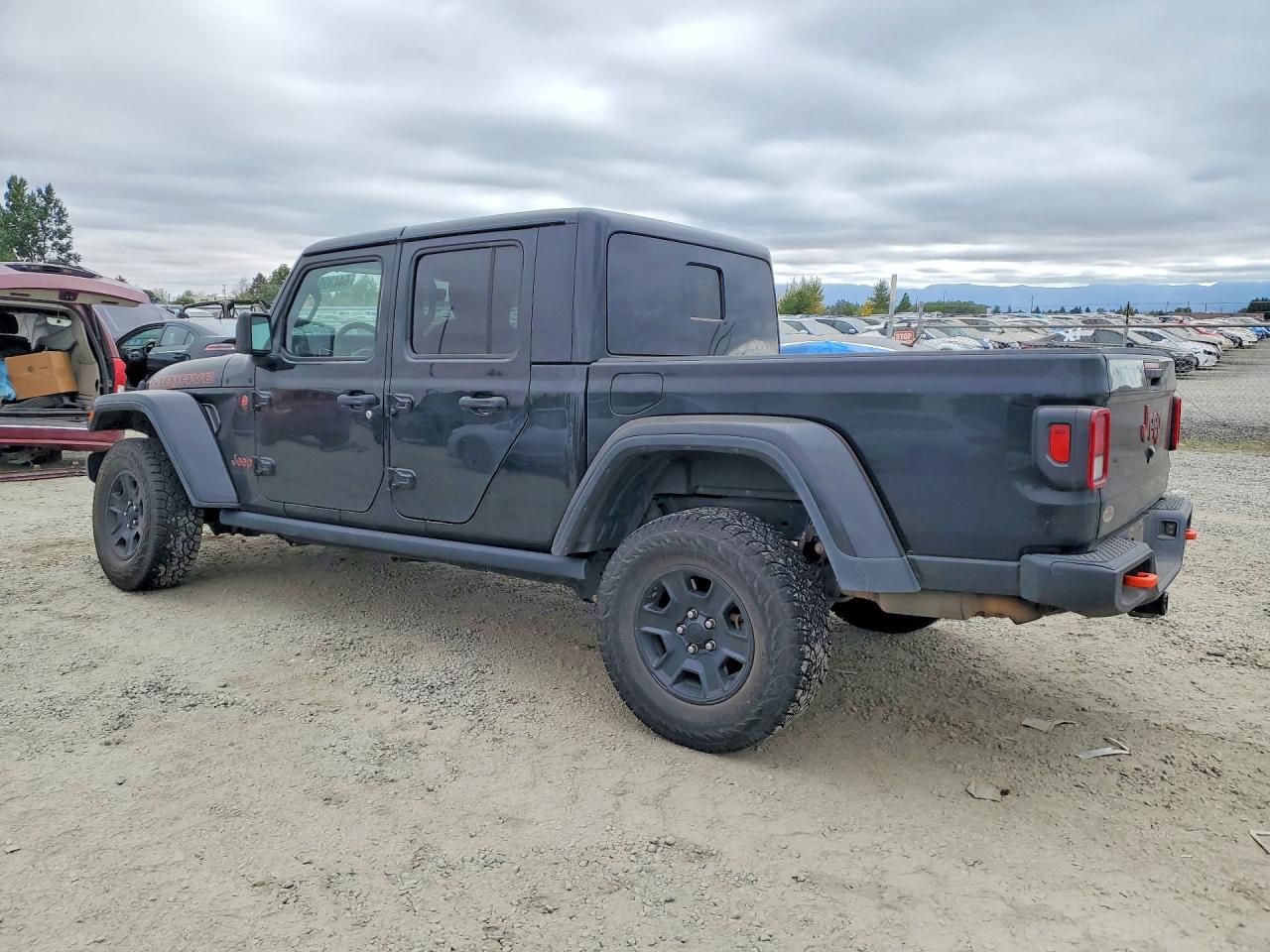 2021 Jeep Gladiator Mojave Black vin: 1C6JJTEG2ML573678
