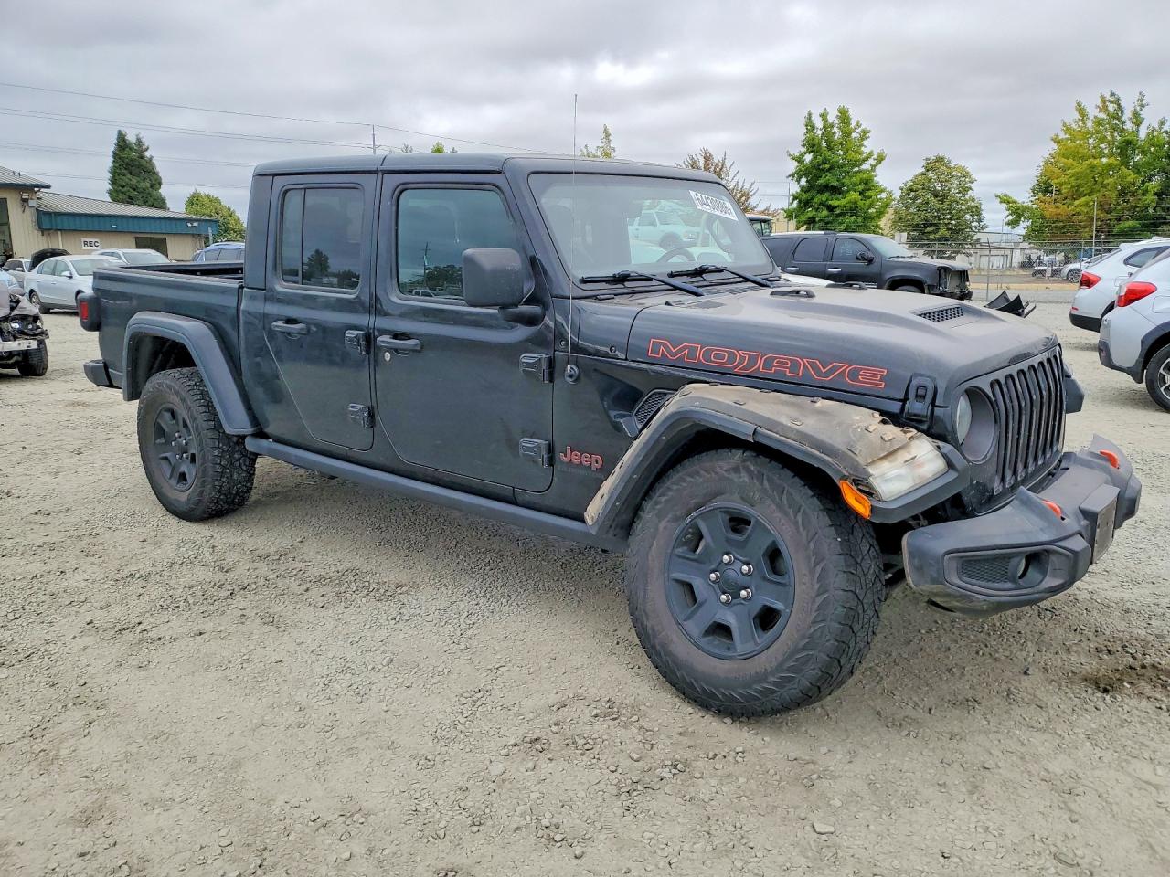 2021 Jeep Gladiator Mojave Black vin: 1C6JJTEG2ML573678