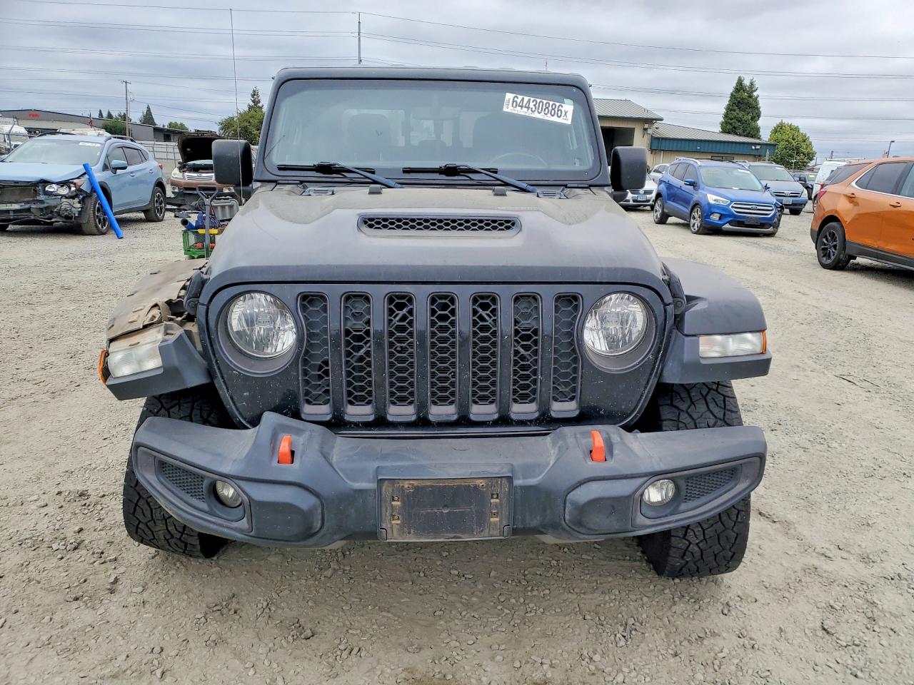 2021 Jeep Gladiator Mojave Black vin: 1C6JJTEG2ML573678