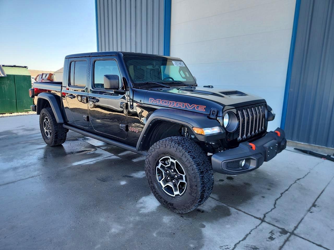 2023 Jeep Gladiator Mojave Black vin: 1C6JJTEG8PL538597