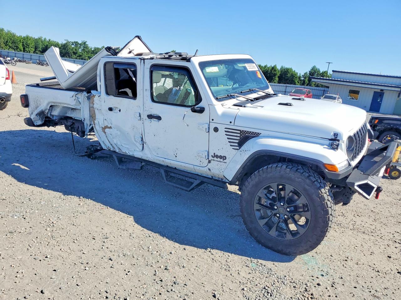 2025 Jeep Gladiator Sport Белый vin: 1C6PJTAG4SL514449