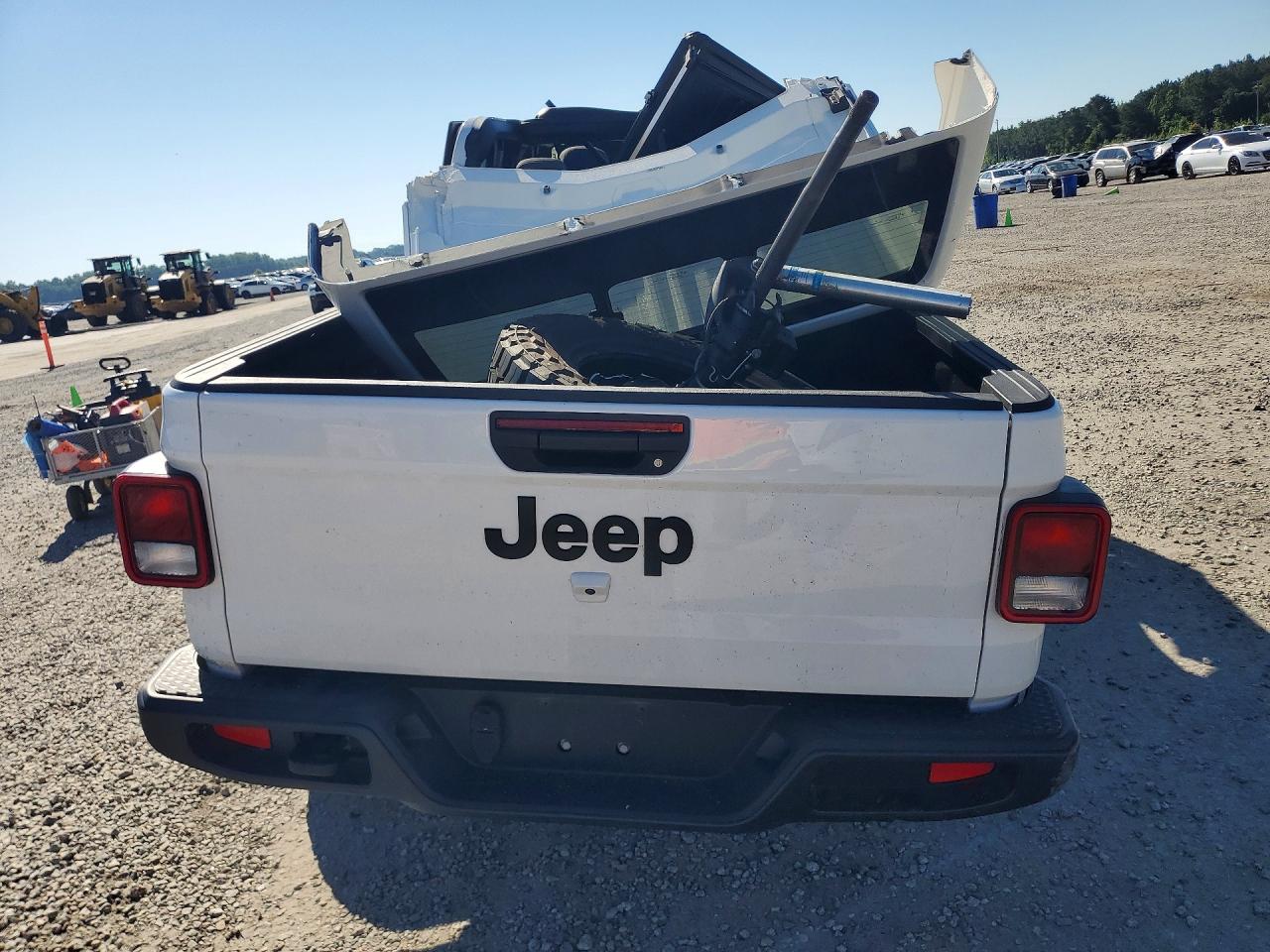 2025 Jeep Gladiator Sport Белый vin: 1C6PJTAG4SL514449