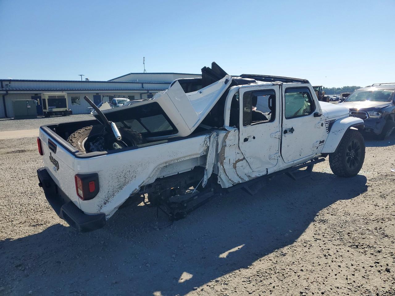 2025 Jeep Gladiator Sport Белый vin: 1C6PJTAG4SL514449