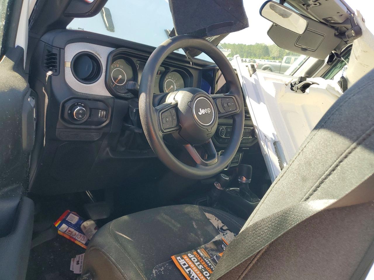 2025 Jeep Gladiator Sport Белый vin: 1C6PJTAG4SL514449