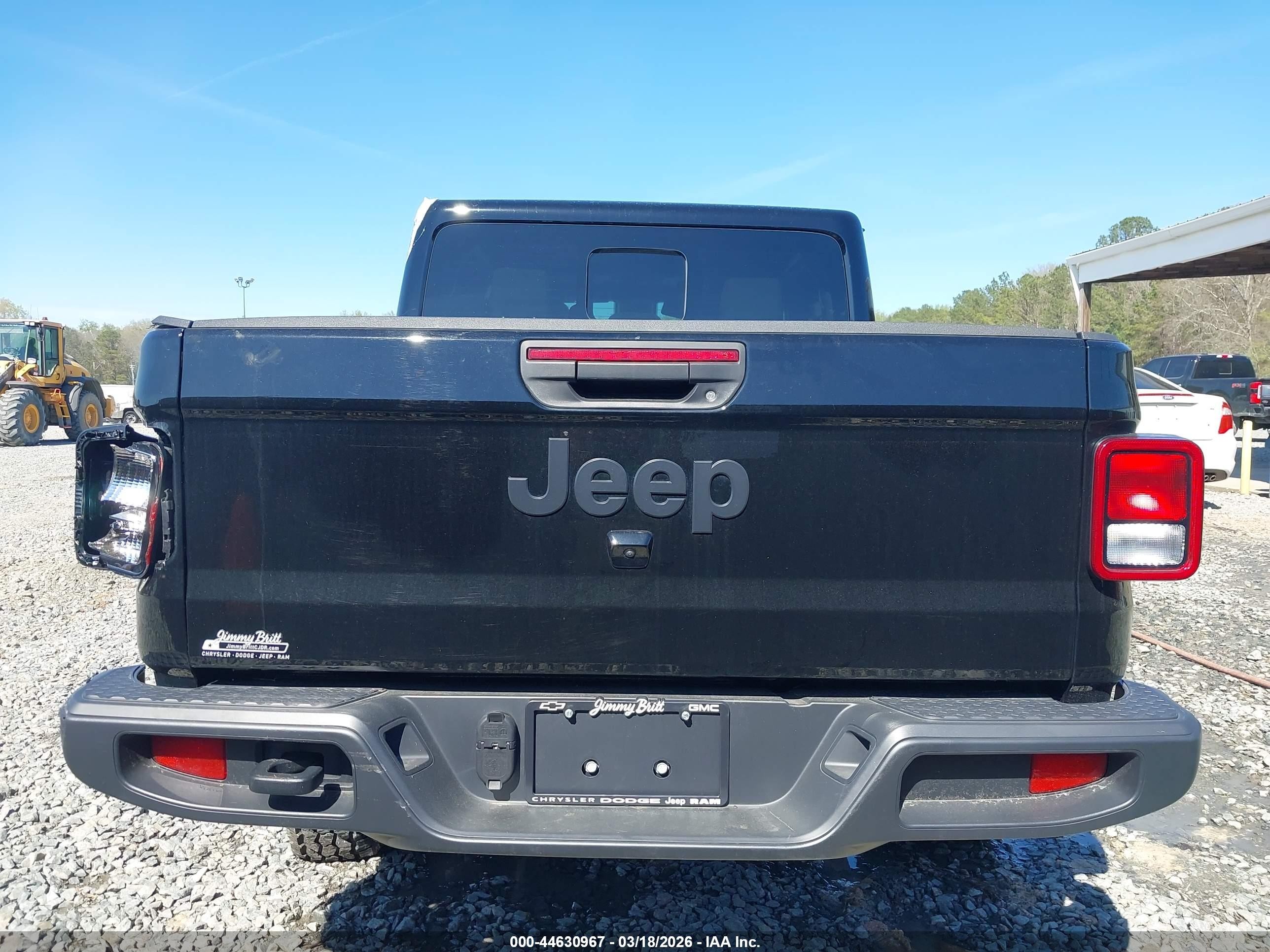 2025 Jeep Gladiator Sport S Black vin: 1C6PJTAG6SL529695