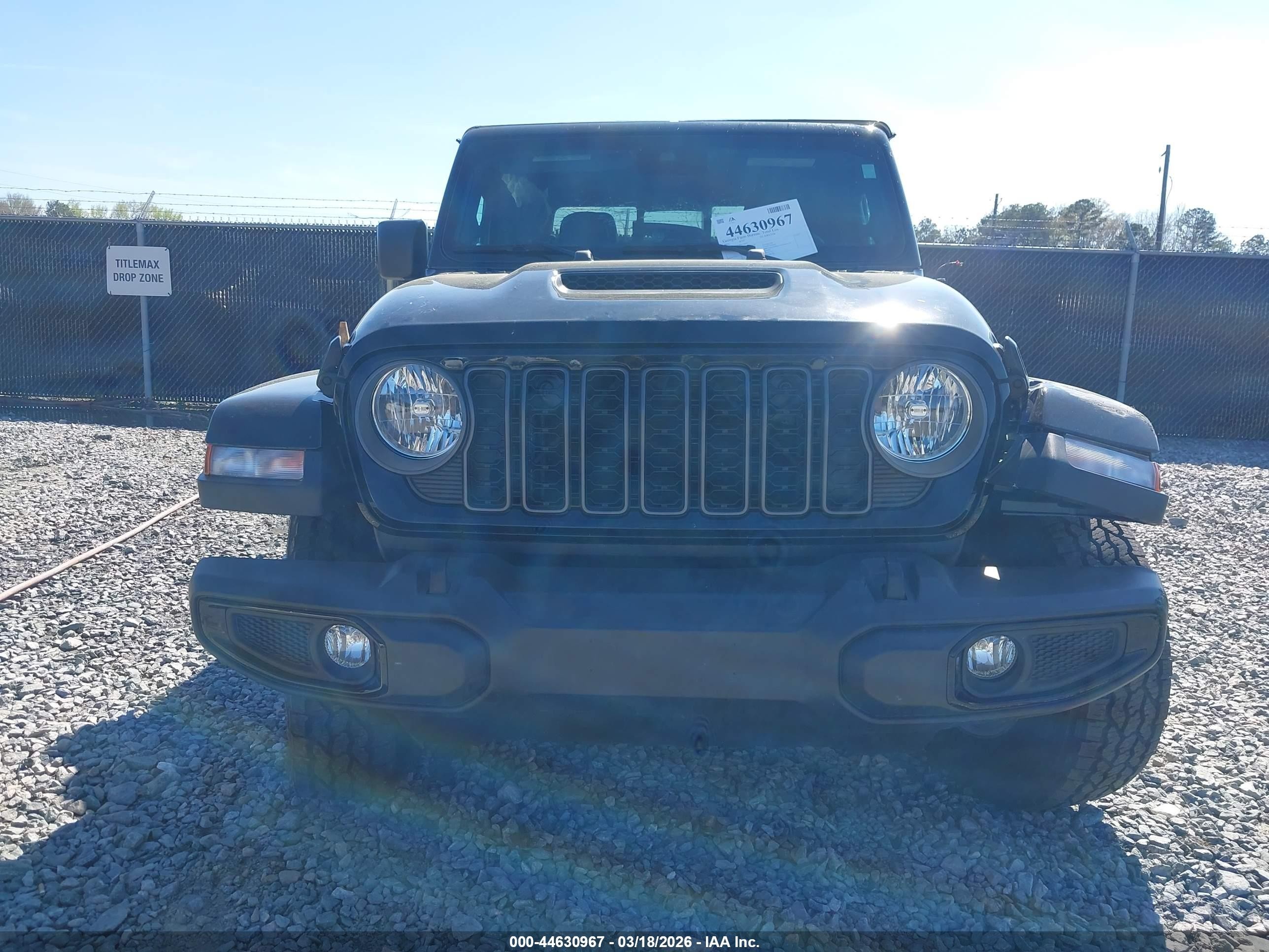2025 Jeep Gladiator Sport S Black vin: 1C6PJTAG6SL529695