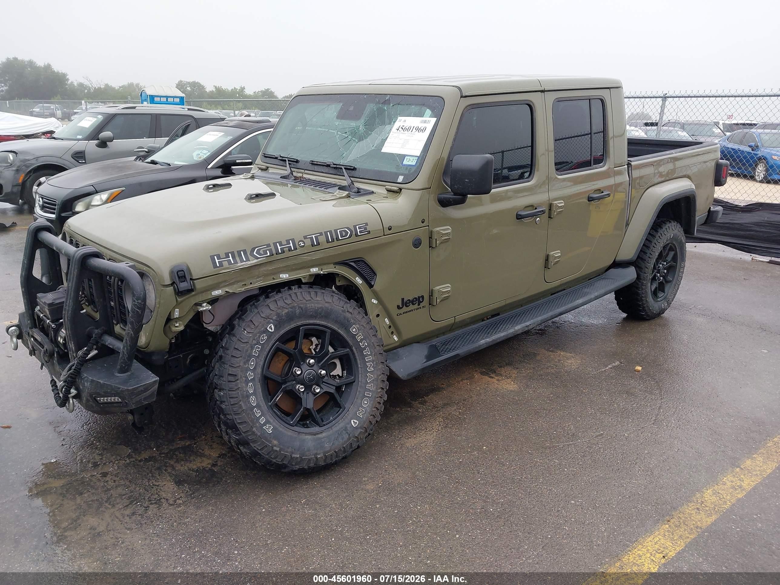 2025 Jeep Gladiator High Tide Green vin: 1C6PJTAG8SL549432