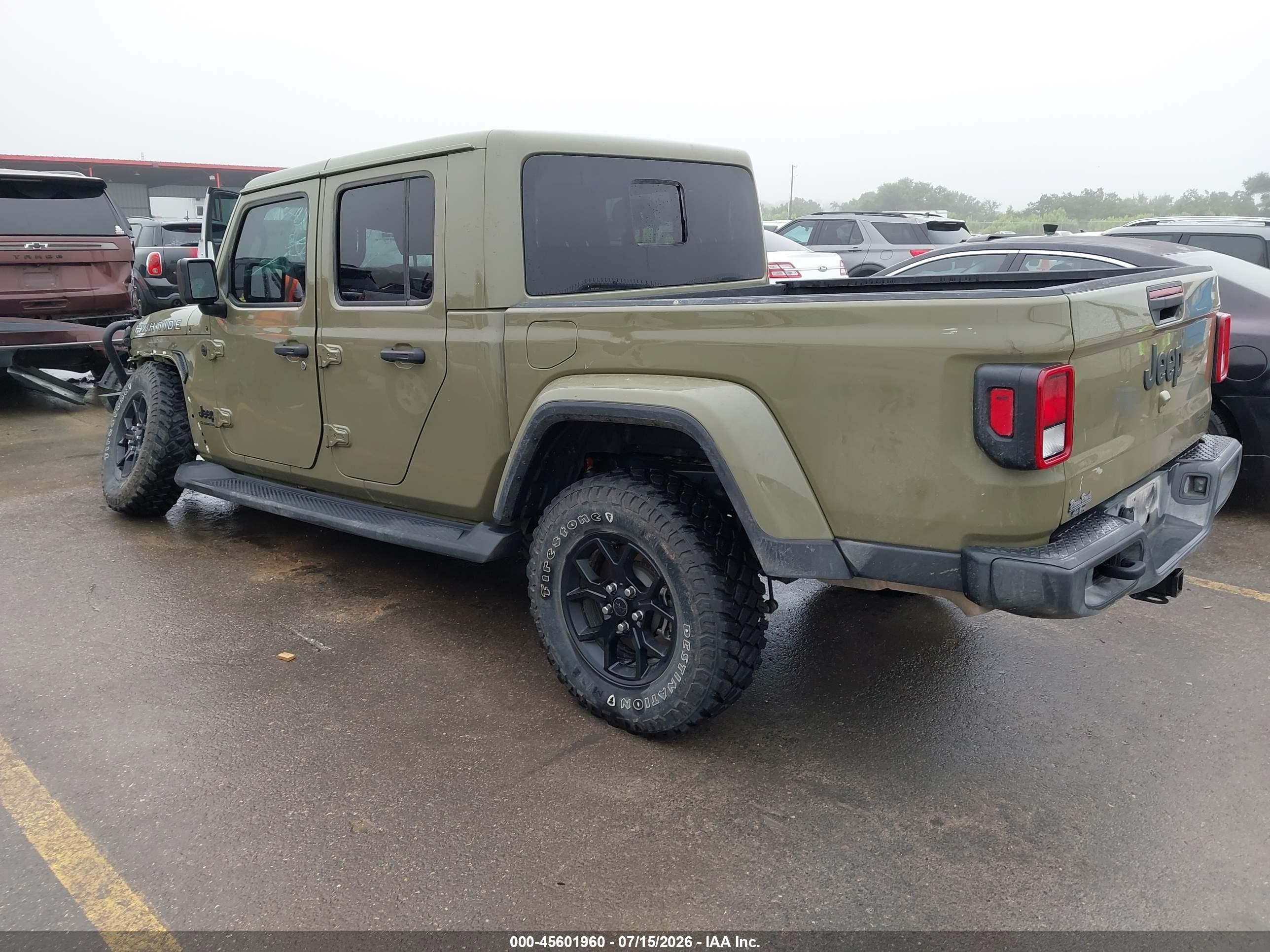 2025 Jeep Gladiator High Tide Green vin: 1C6PJTAG8SL549432