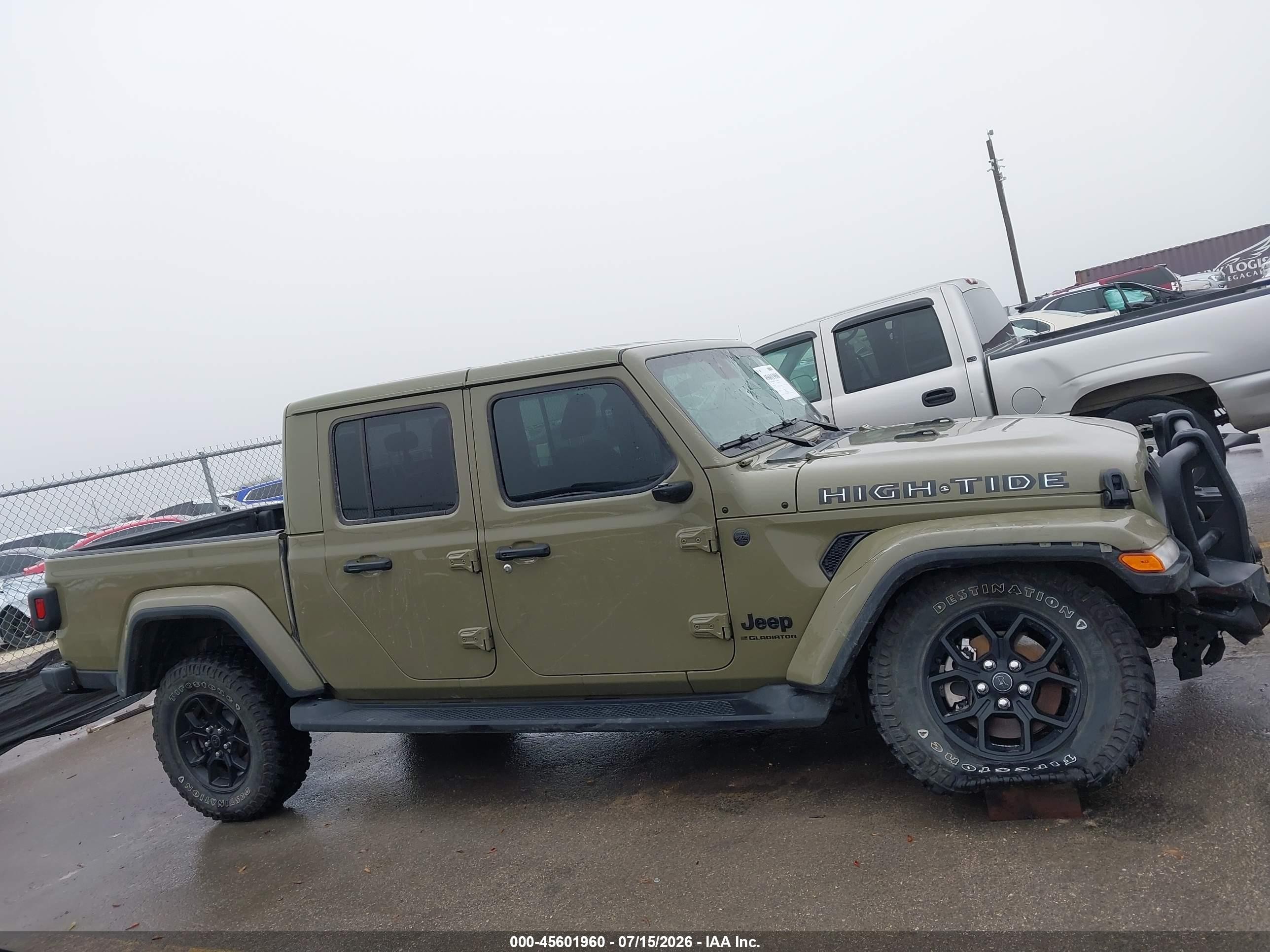 2025 Jeep Gladiator High Tide Green vin: 1C6PJTAG8SL549432