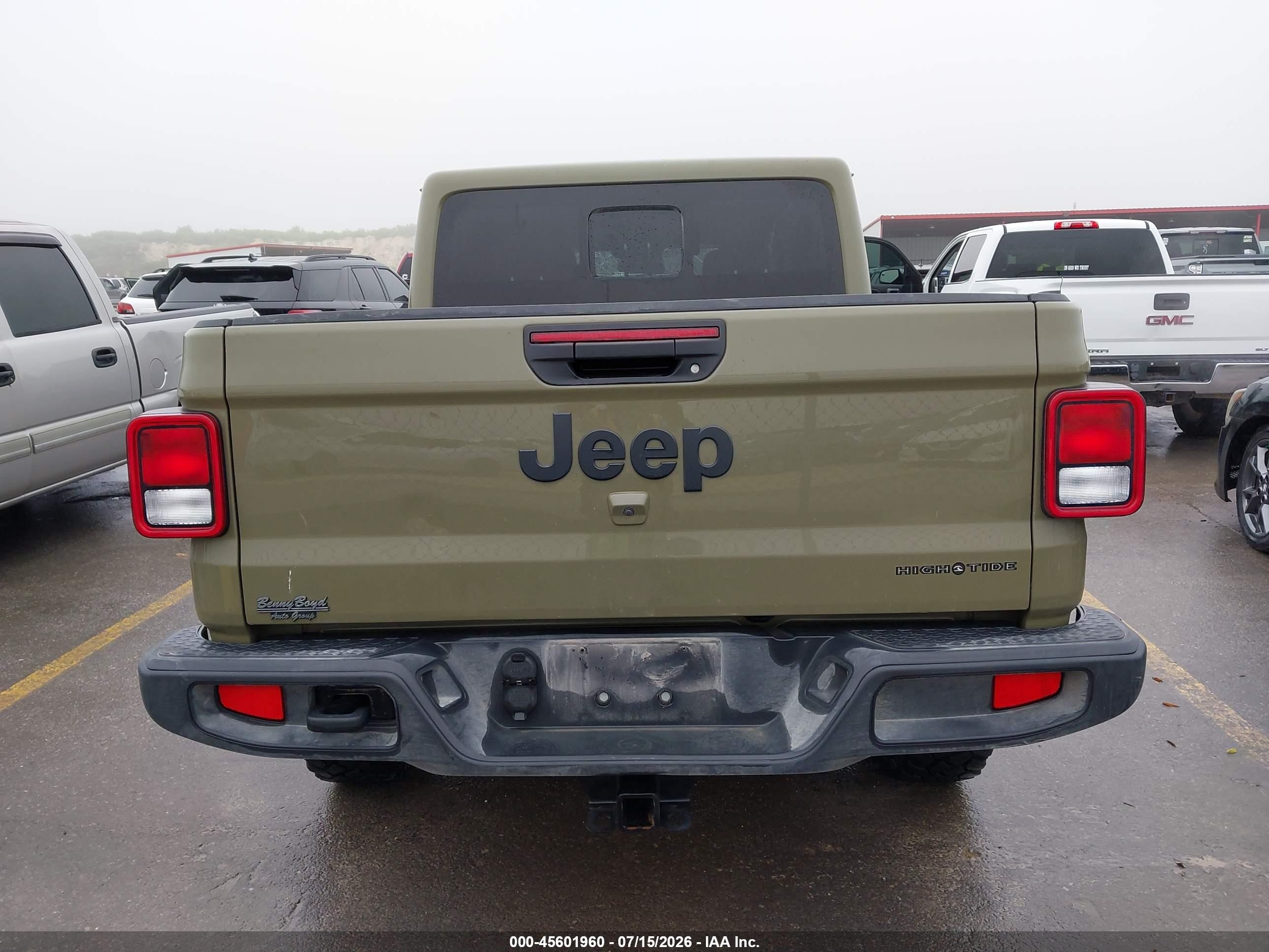 2025 Jeep Gladiator High Tide Green vin: 1C6PJTAG8SL549432