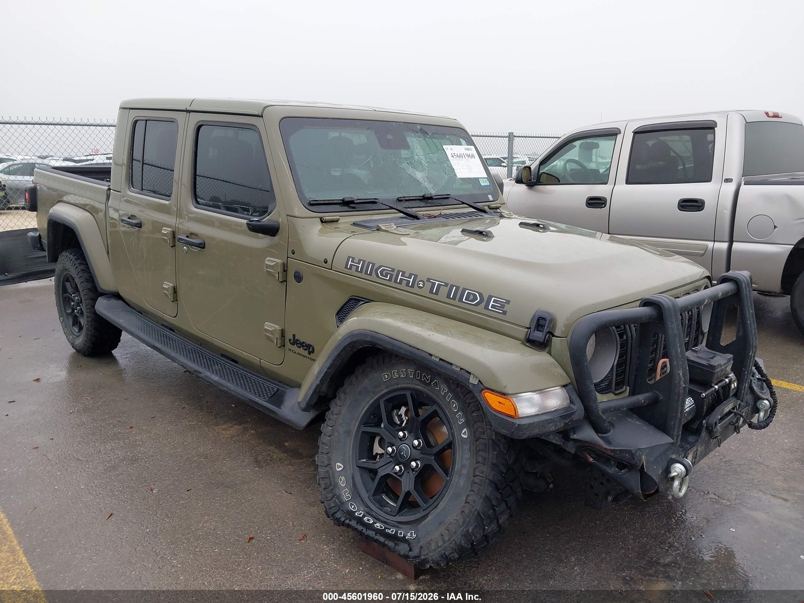 2025 Jeep Gladiator High Tide Green vin: 1C6PJTAG8SL549432