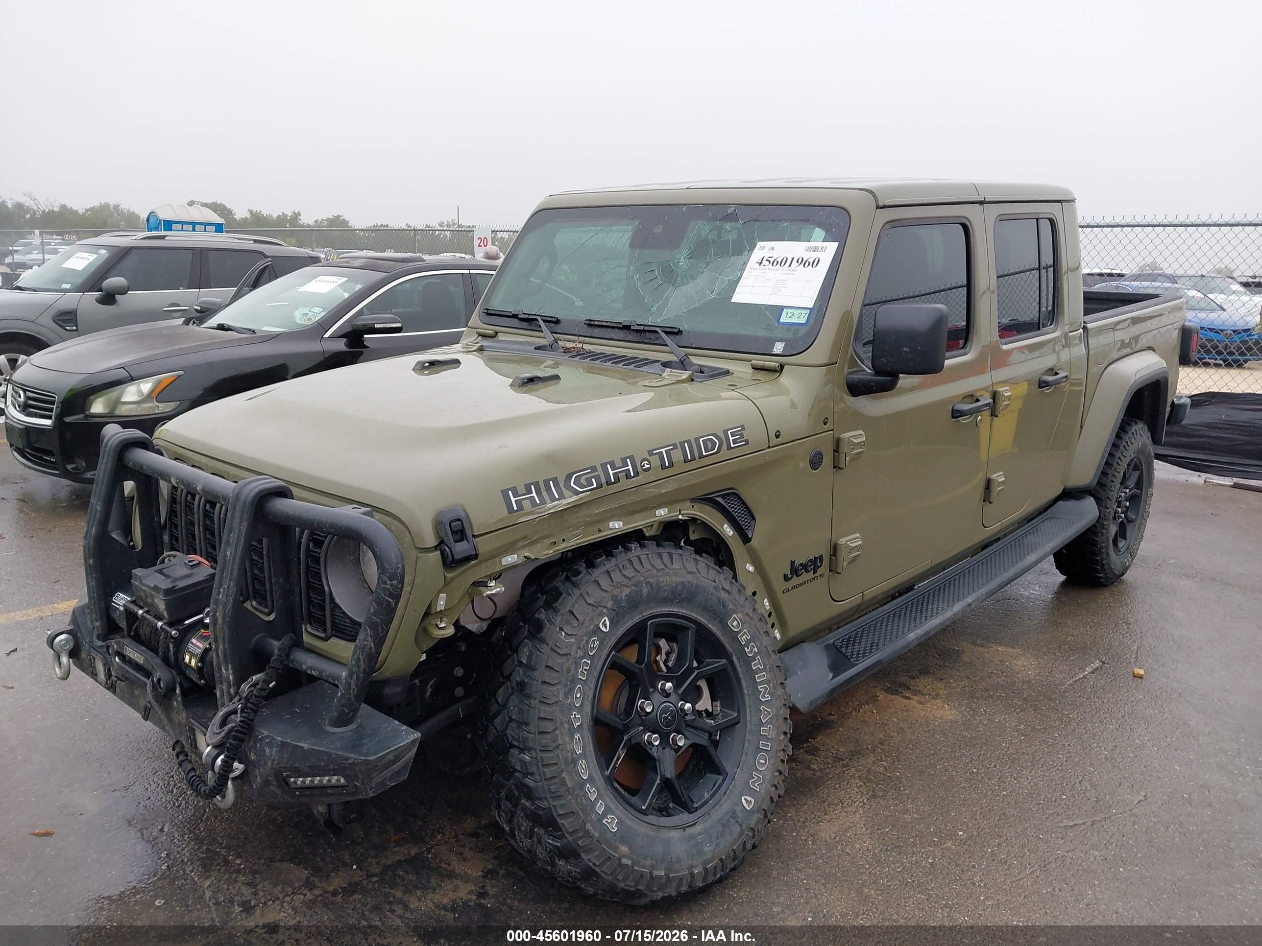 2025 Jeep Gladiator High Tide Green vin: 1C6PJTAG8SL549432