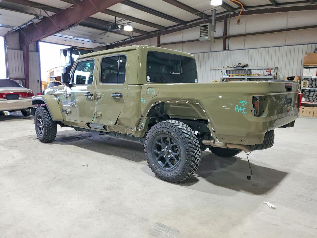 2025 Jeep Gladiator Sport Tan vin: 1C6PJTAG9SL546071