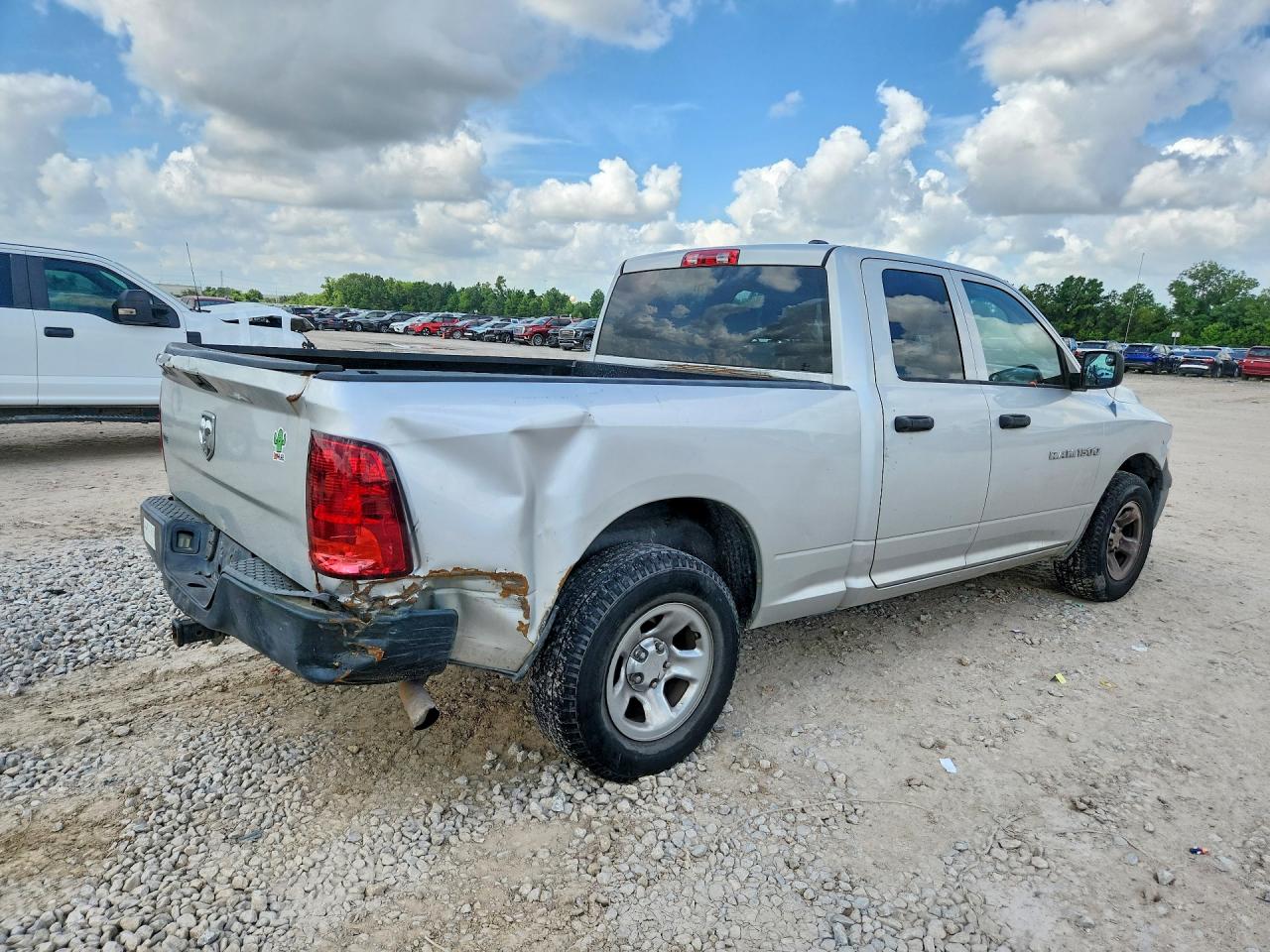 2012 Dodge Ram 1500 St Silver vin: 1C6RD6FK1CS116721