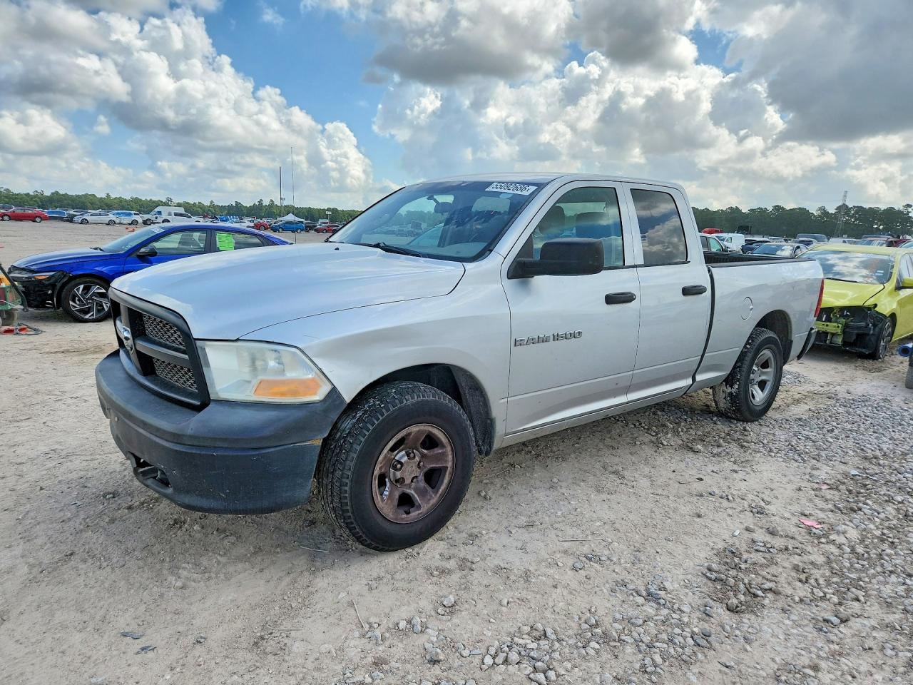 2012 Dodge Ram 1500 St Silver vin: 1C6RD6FK1CS116721