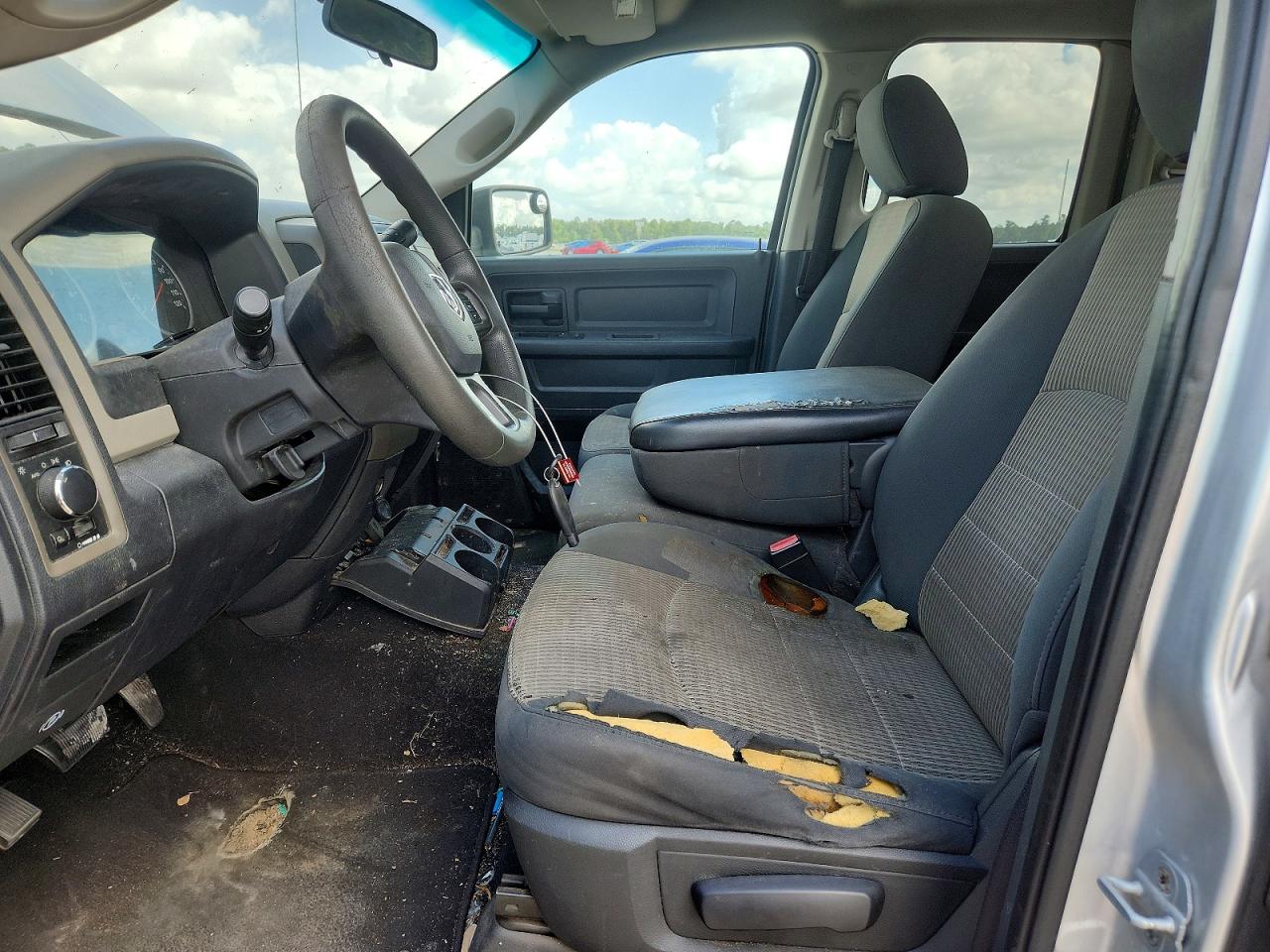 2012 Dodge Ram 1500 St Silver vin: 1C6RD6FK1CS116721