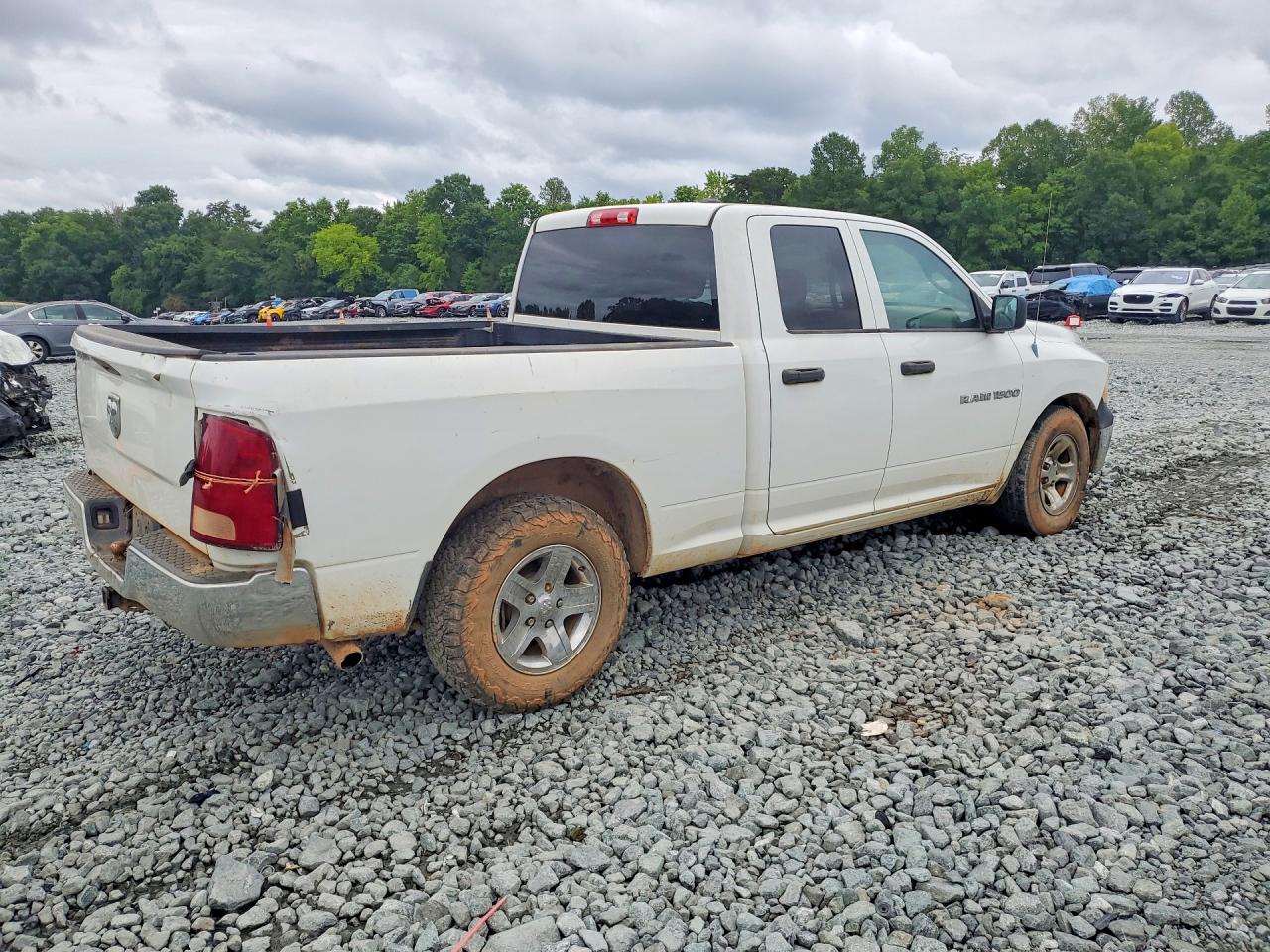 2012 Dodge Ram 1500 St White vin: 1C6RD6FKXCS299021