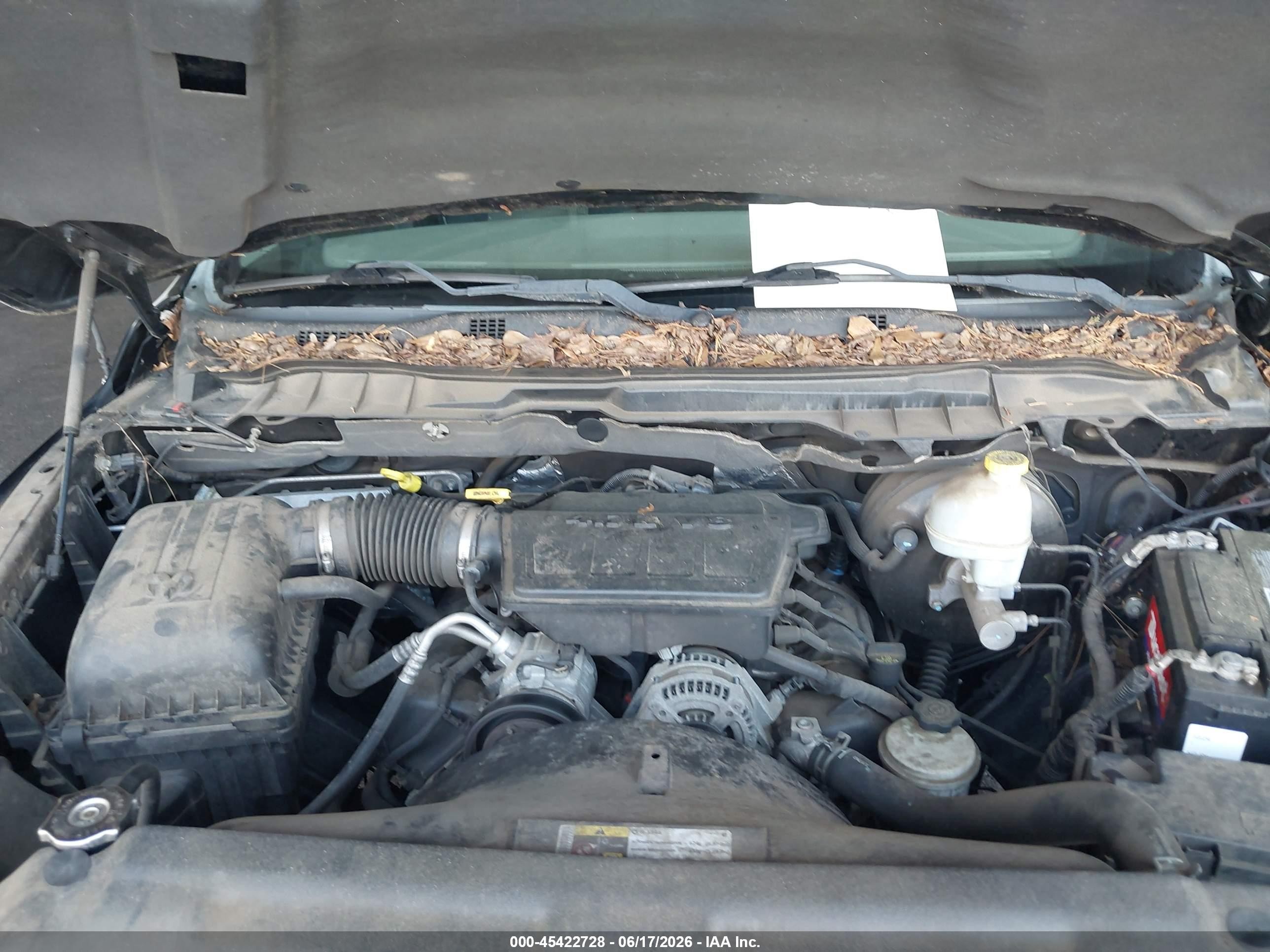2012 Ram 1500 Tradesman Black vin: 1C6RD6FP1CS297847