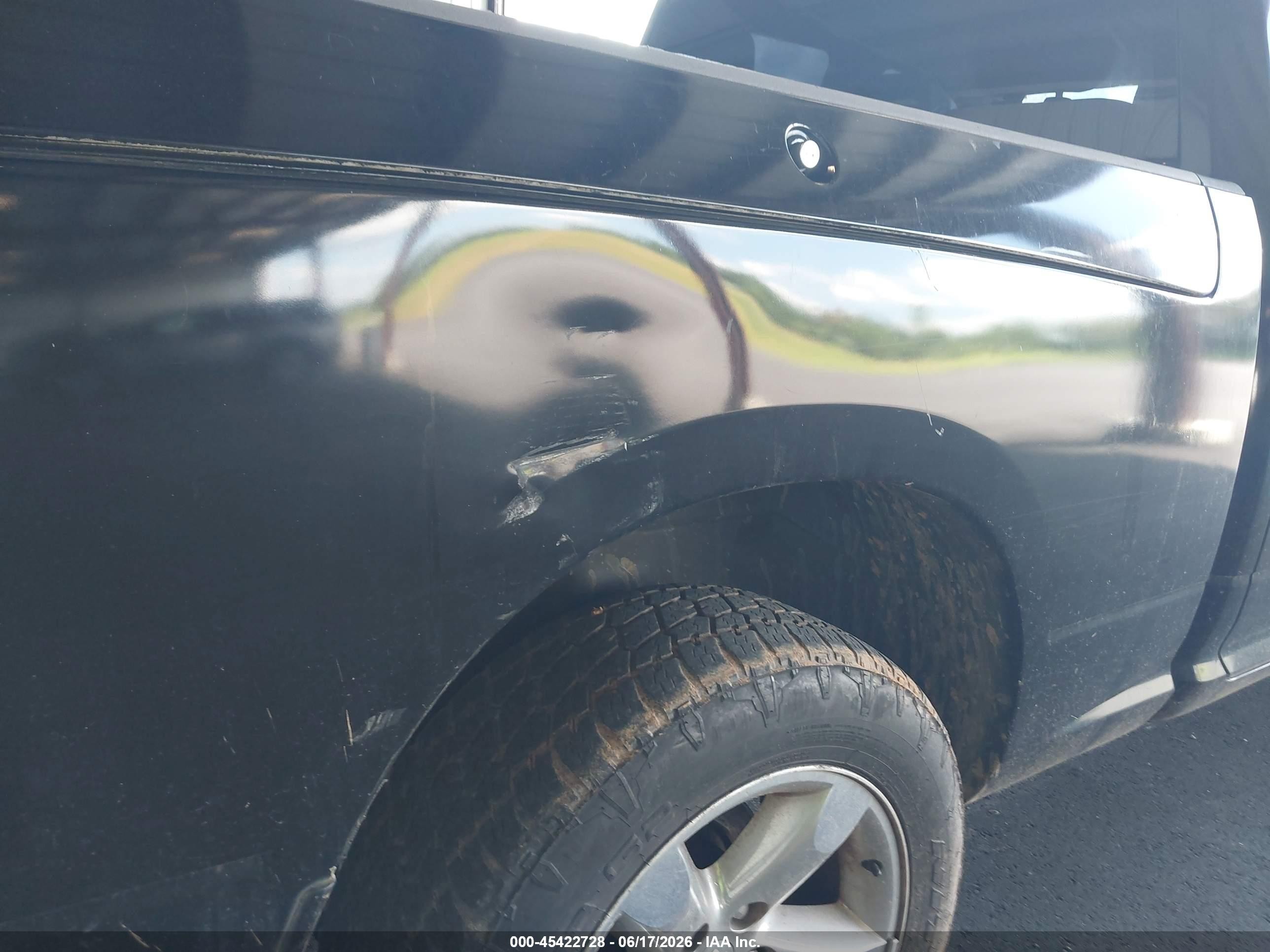 2012 Ram 1500 Tradesman Black vin: 1C6RD6FP1CS297847