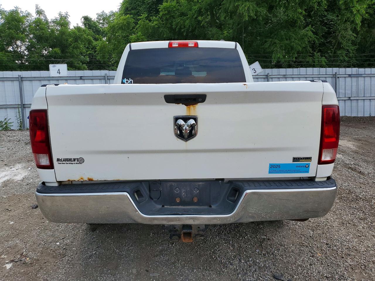 2012 Dodge Ram 1500 St White vin: 1C6RD6FP2CS134849