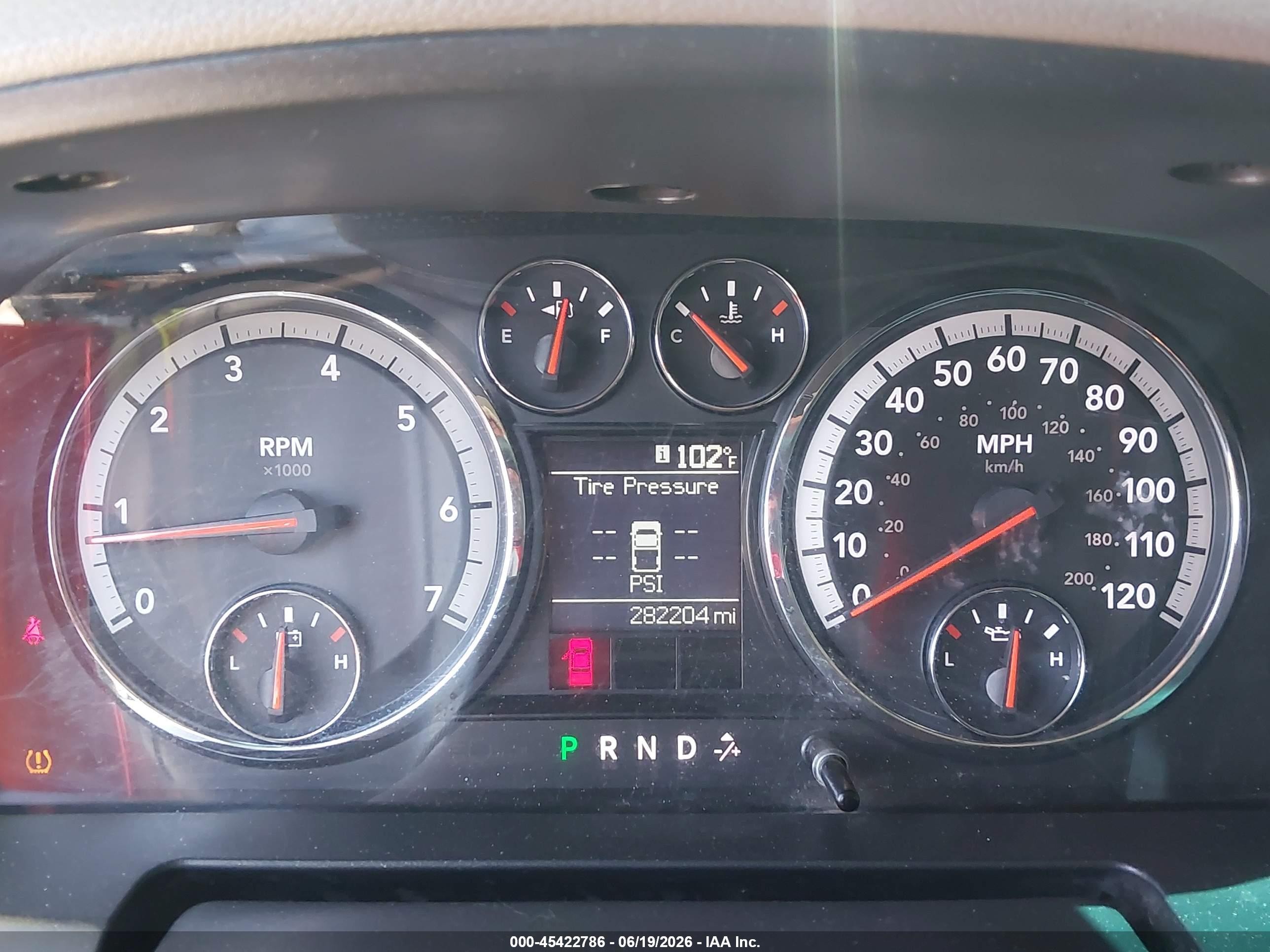 2012 Ram 1500 St Серый vin: 1C6RD6FP5CS205400
