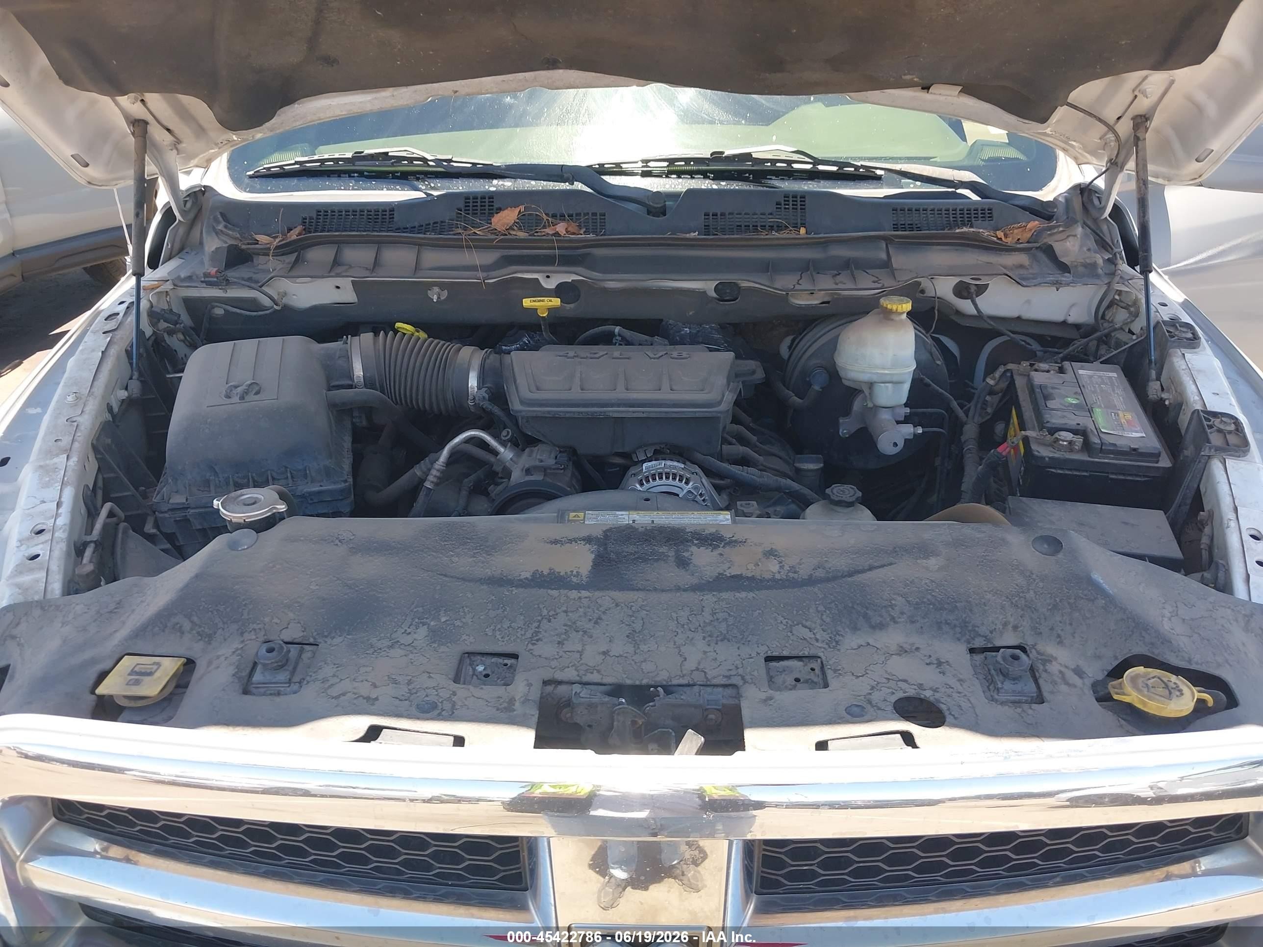 2012 Ram 1500 St Серый vin: 1C6RD6FP5CS205400