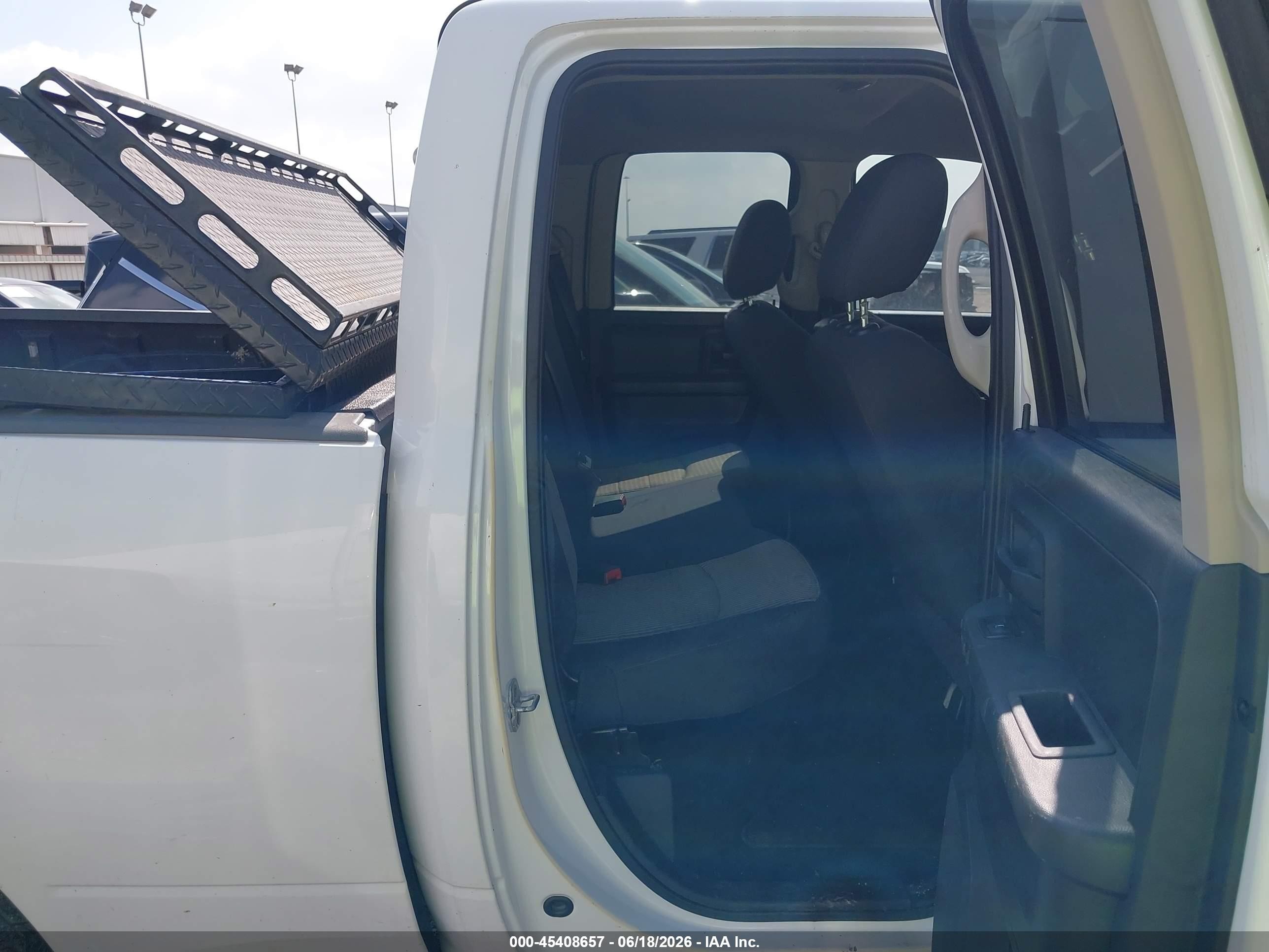 2012 Ram 1500 St Белый vin: 1C6RD6FP9CS118230