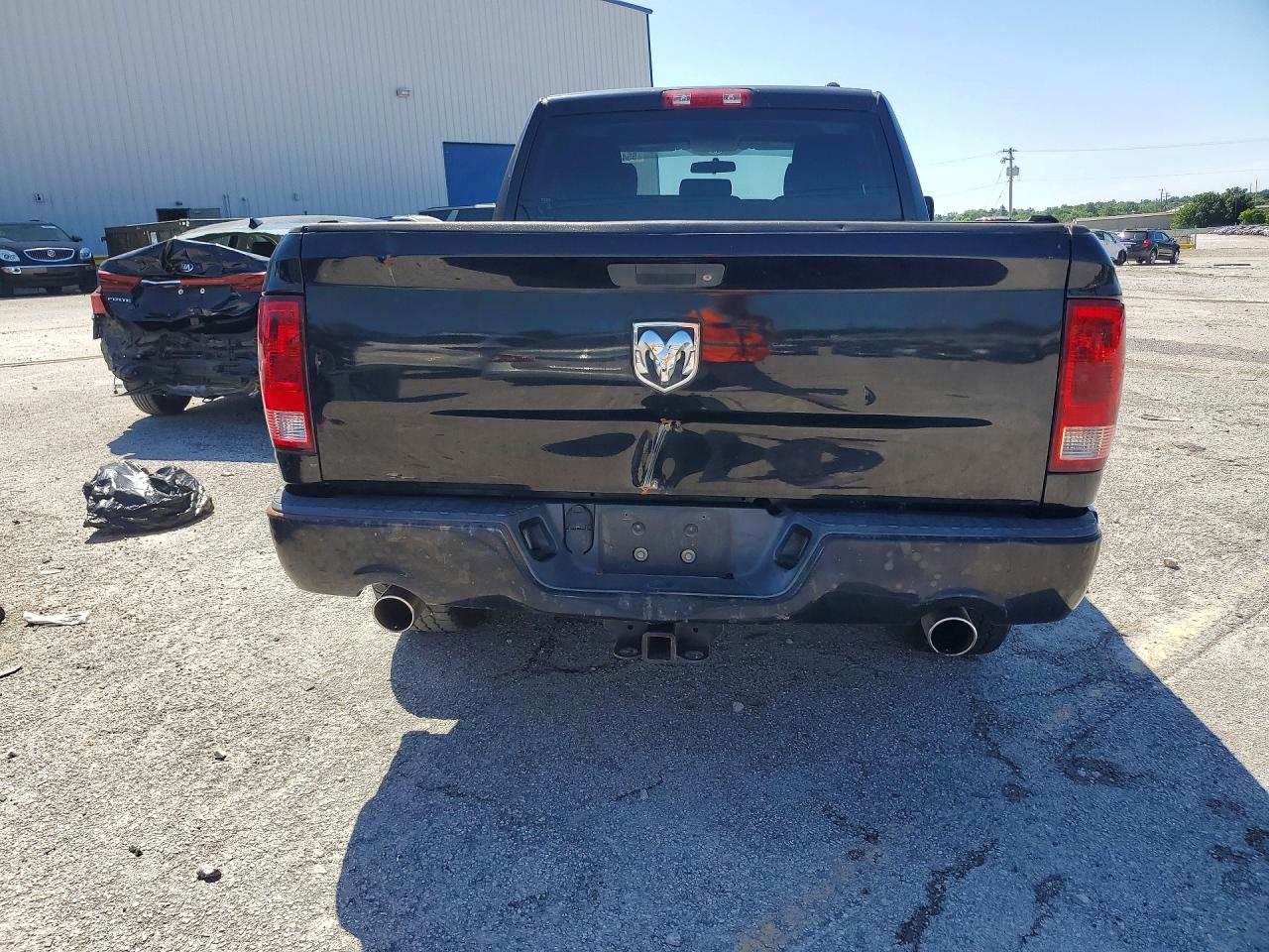 2012 Dodge Ram 1500 St Black vin: 1C6RD6FT1CS194294