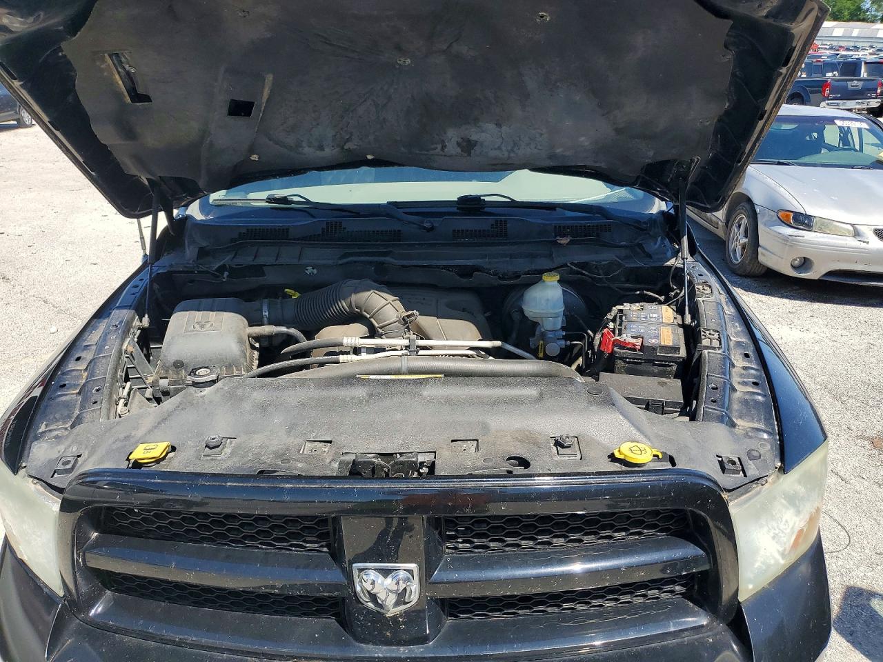 2012 Dodge Ram 1500 St Black vin: 1C6RD6FT1CS194294