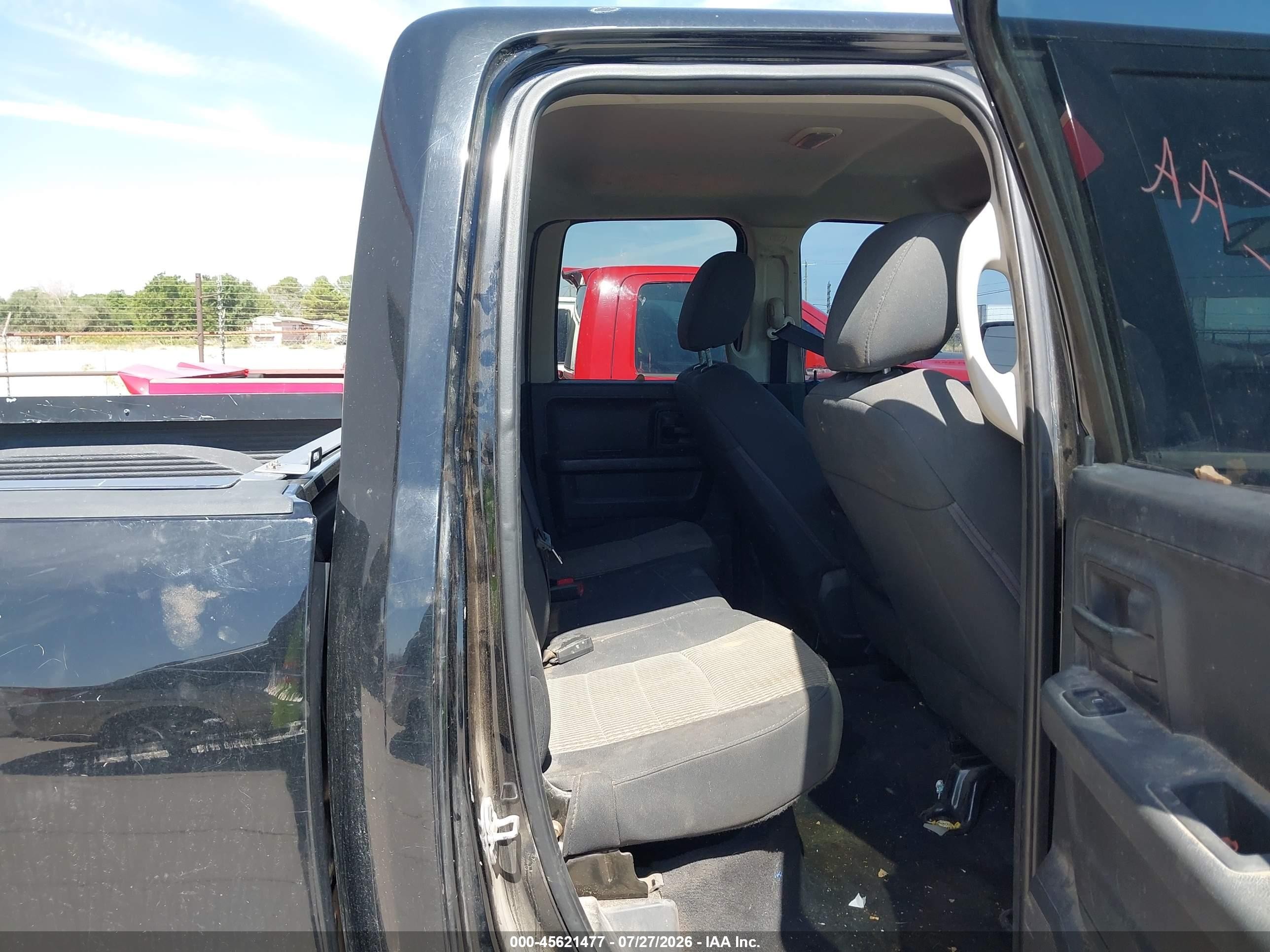 2012 Ram 1500 Express Black vin: 1C6RD6FT1CS216147