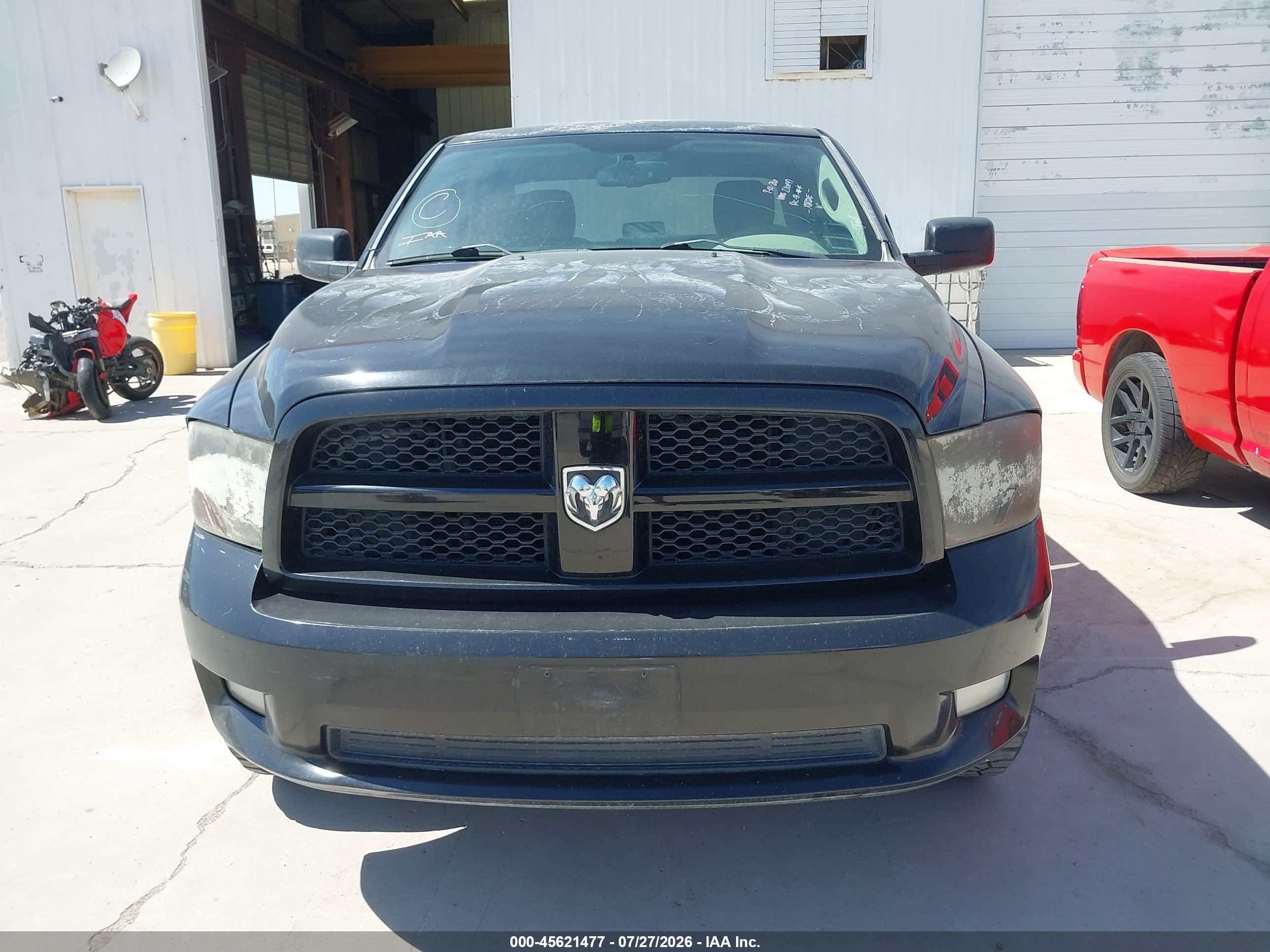 2012 Ram 1500 Express Black vin: 1C6RD6FT1CS216147