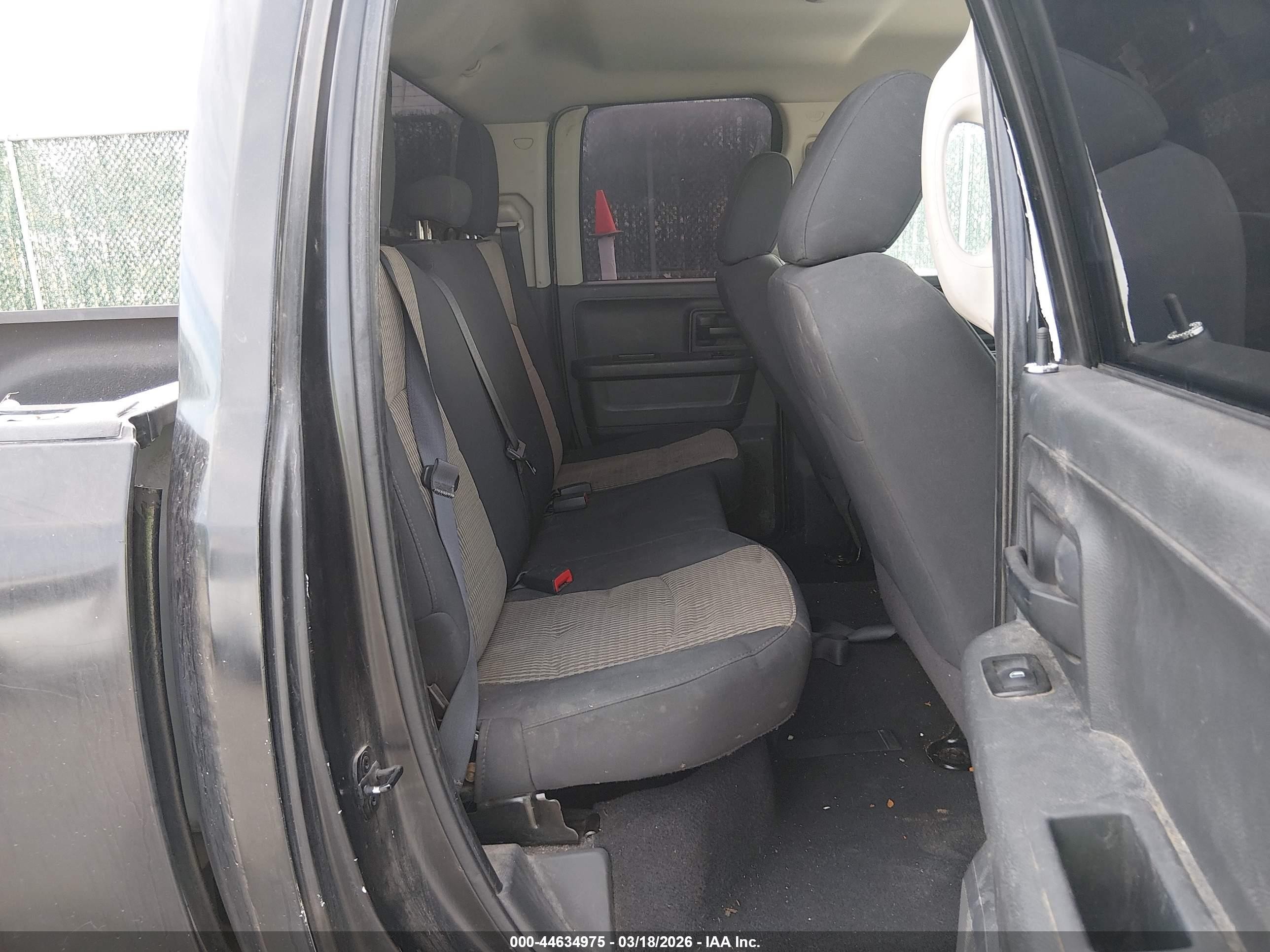 2012 Ram 1500 St Black vin: 1C6RD6FT2CS138753