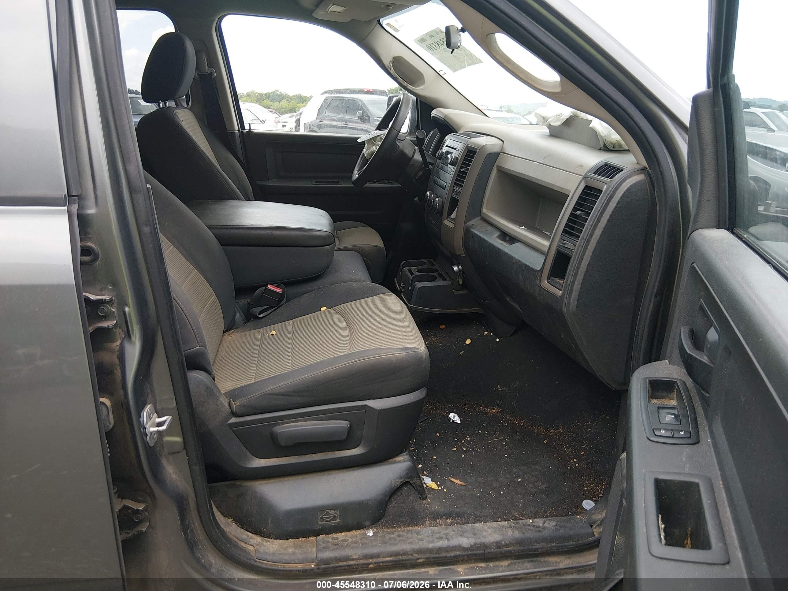 2012 Ram 1500 Express Silver vin: 1C6RD6FT2CS141720