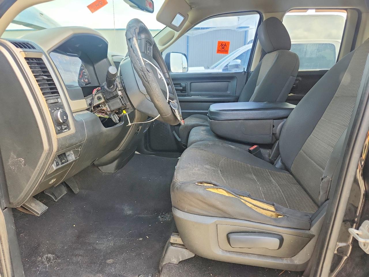 2012 Dodge Ram 1500 St Black vin: 1C6RD6FT2CS301935