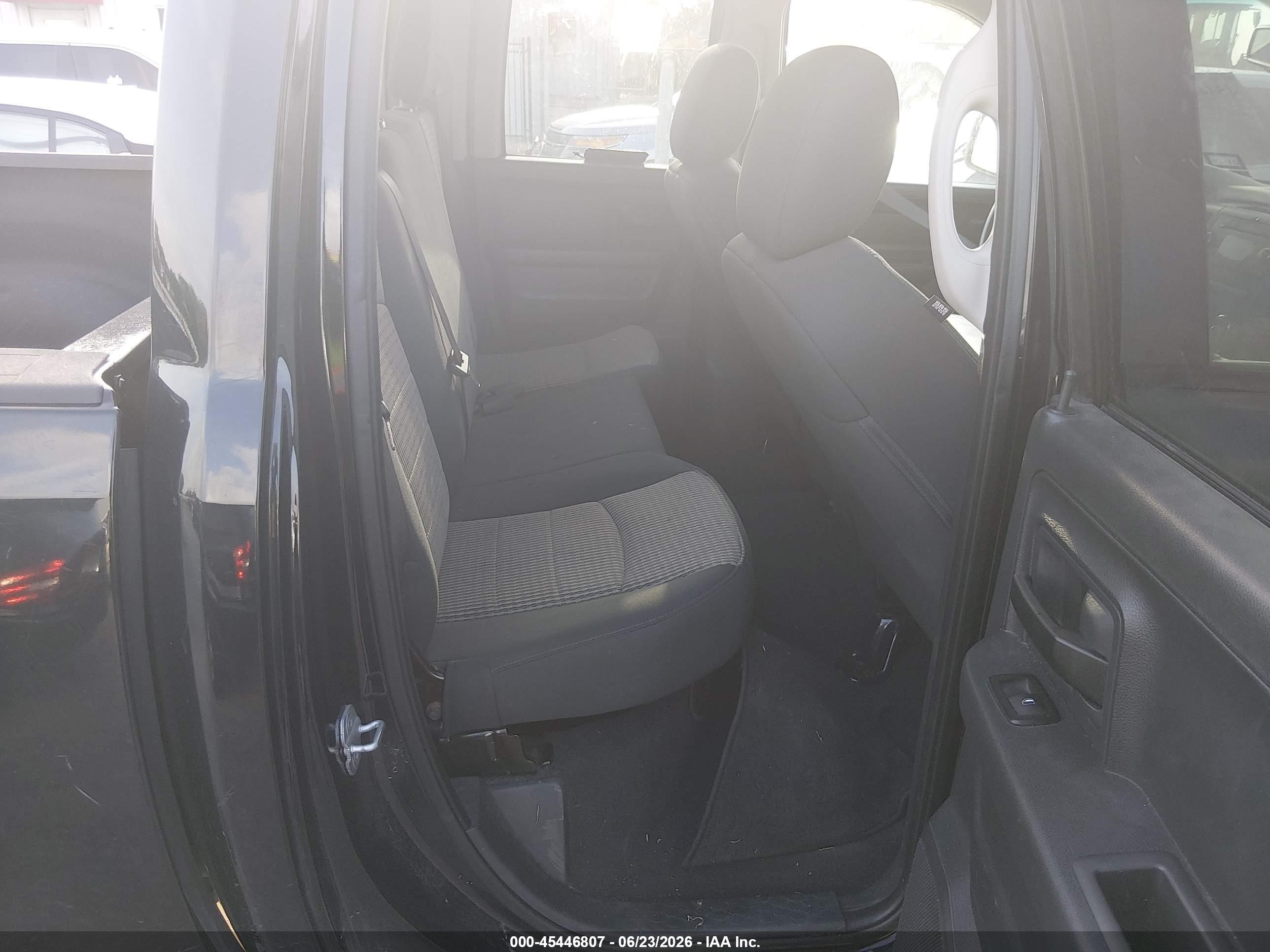 2012 Ram 1500 Express Black vin: 1C6RD6FT2CS331629