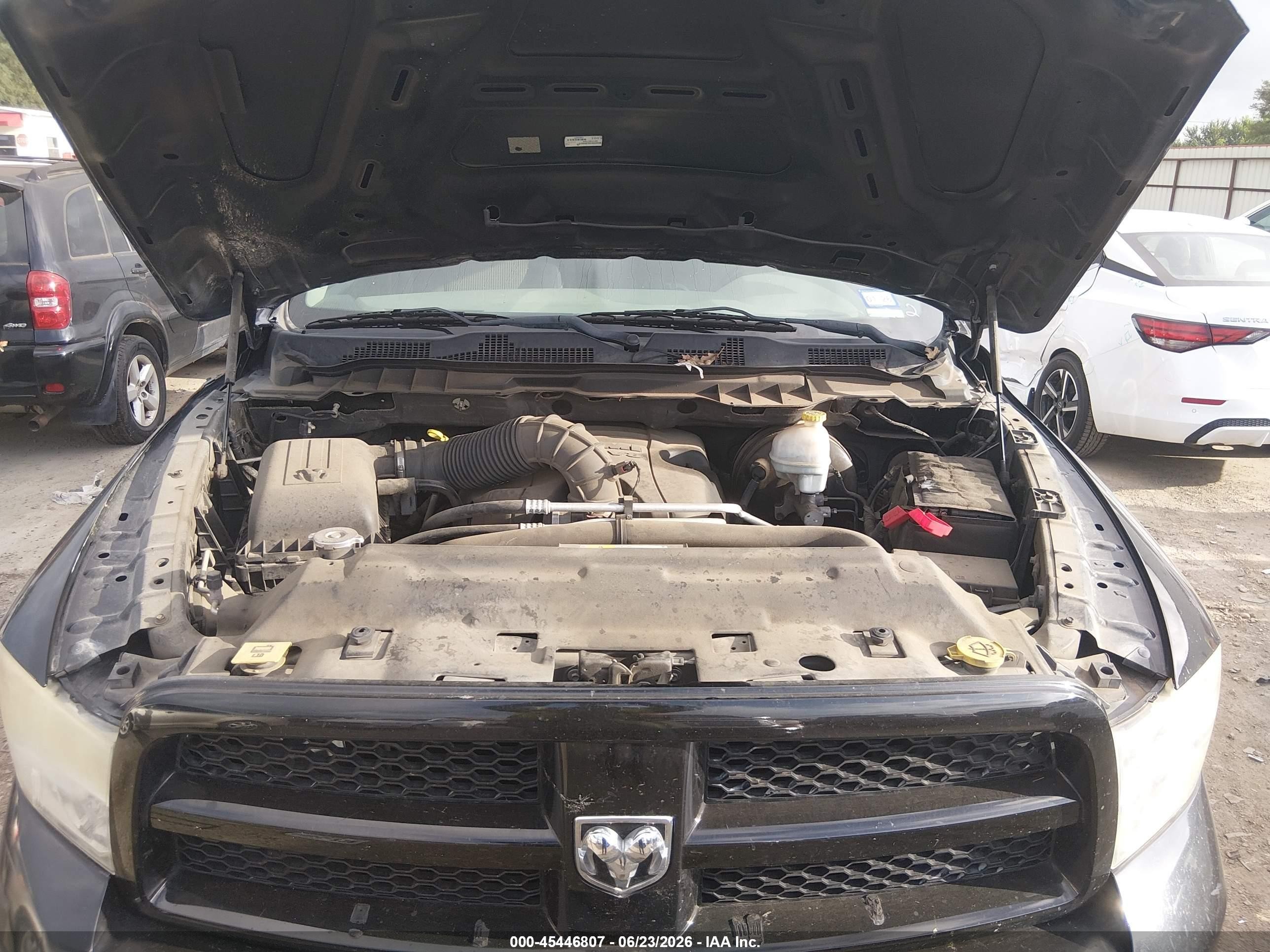 2012 Ram 1500 Express Black vin: 1C6RD6FT2CS331629