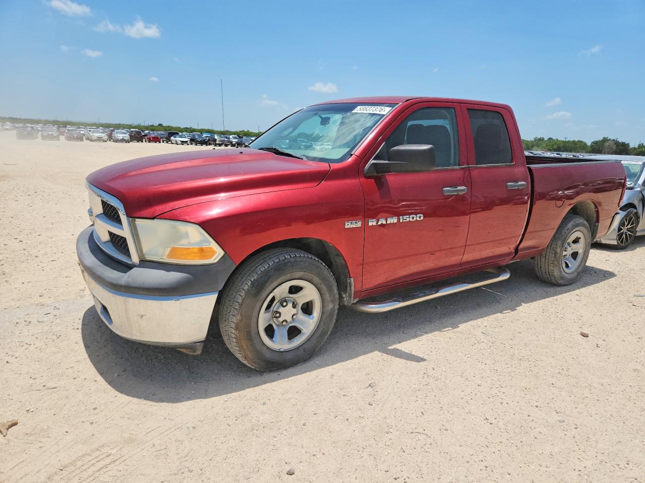2012 Dodge Ram 1500 St Burgundy vin: 1C6RD6FT3CS166271
