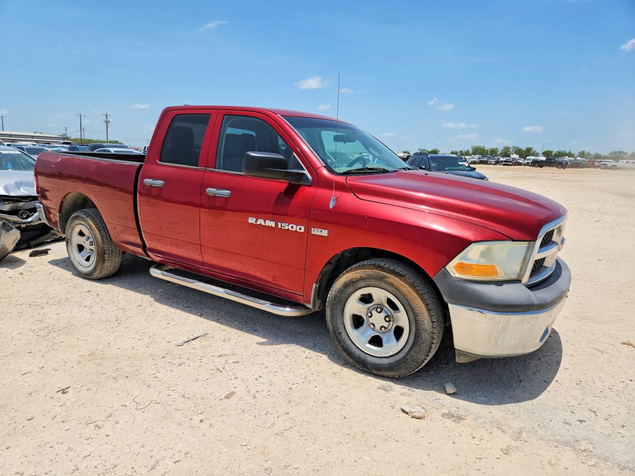 2012 Dodge Ram 1500 St Burgundy vin: 1C6RD6FT3CS166271