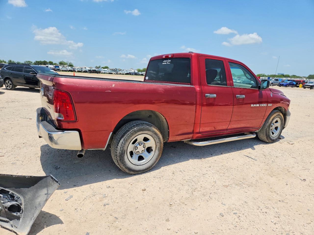 2012 Dodge Ram 1500 St Burgundy vin: 1C6RD6FT3CS166271