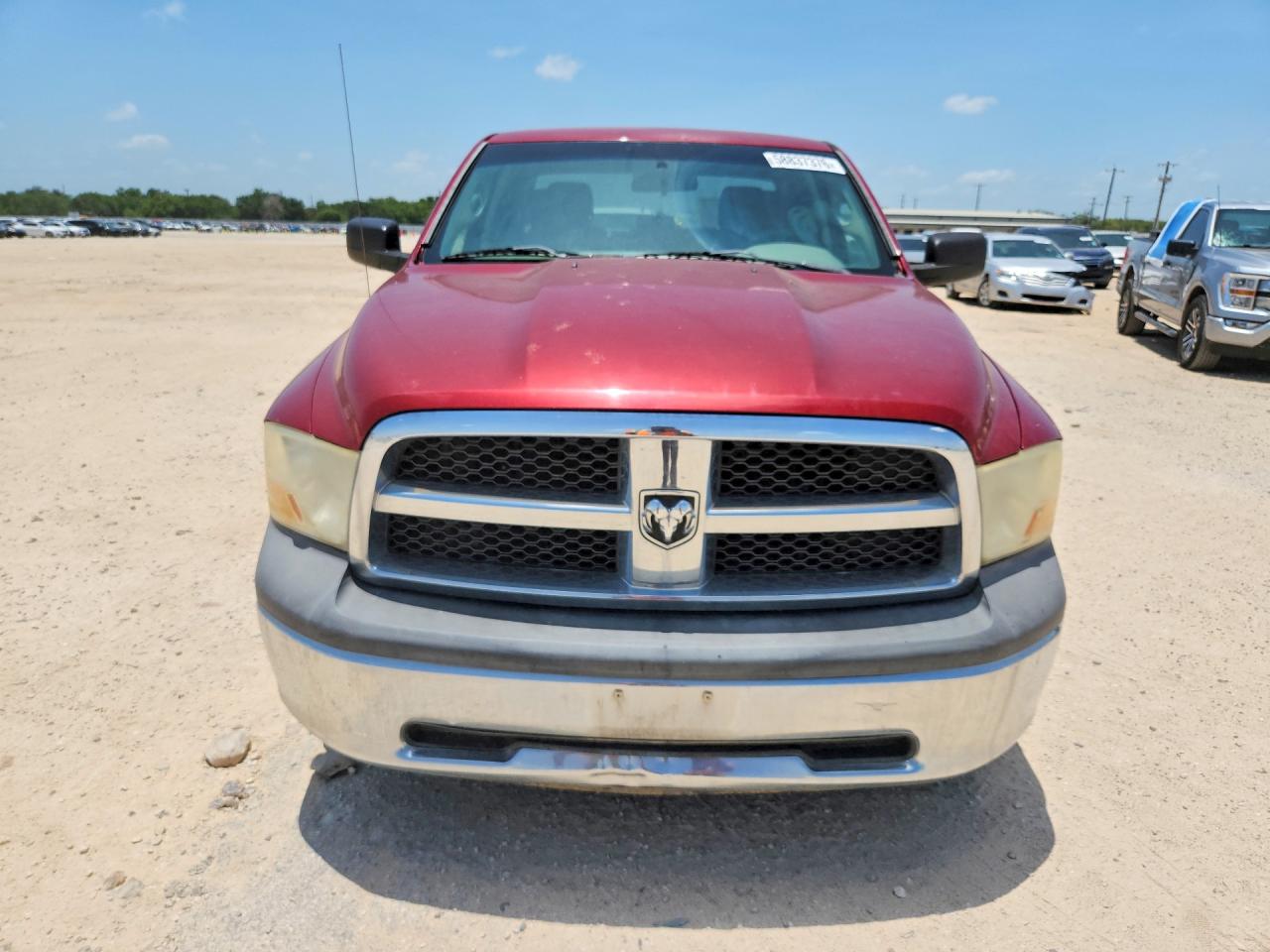 2012 Dodge Ram 1500 St Burgundy vin: 1C6RD6FT3CS166271