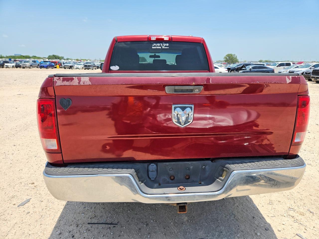 2012 Dodge Ram 1500 St Burgundy vin: 1C6RD6FT3CS166271