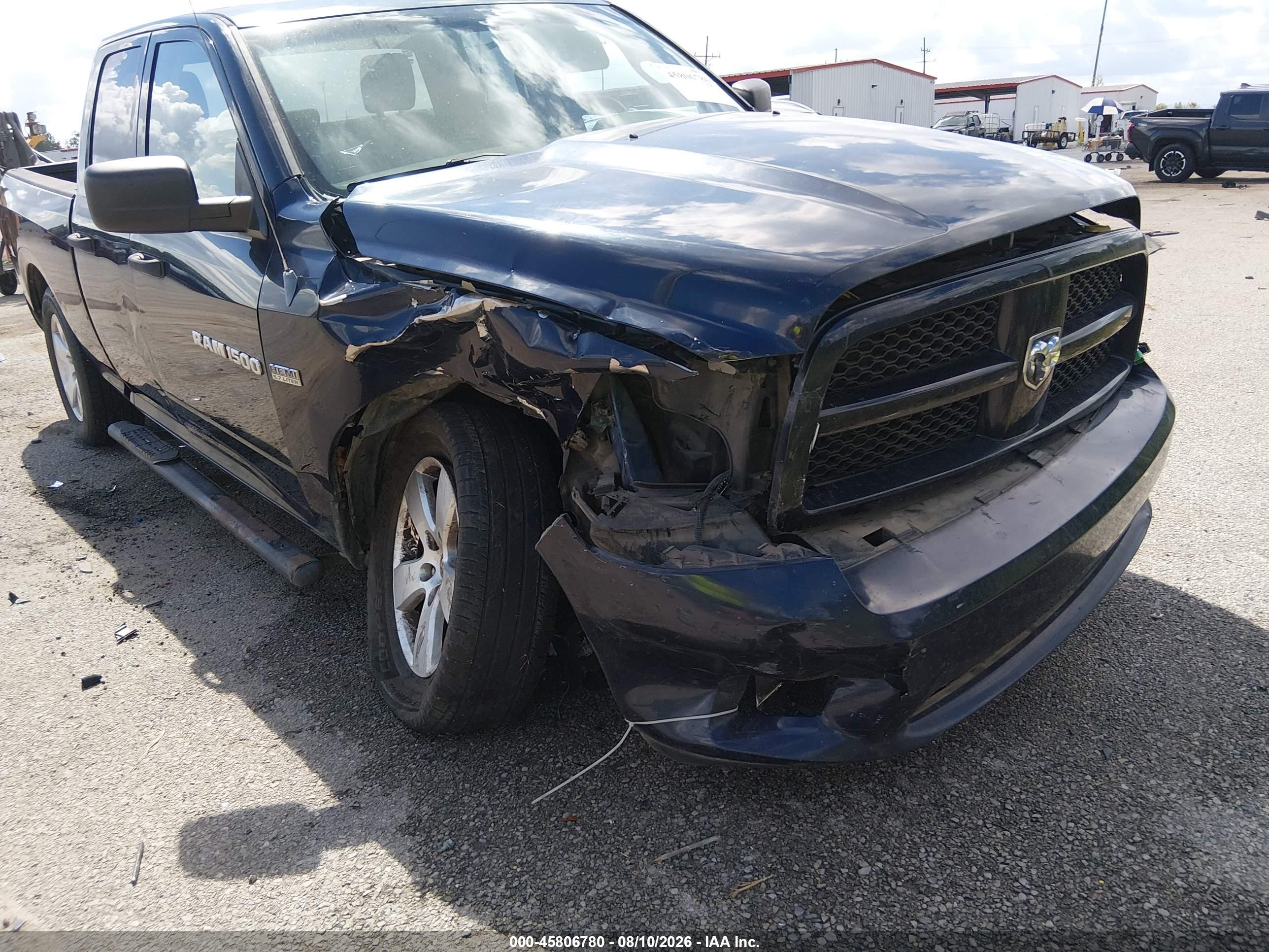 2012 Ram 1500 Express Dark Blue vin: 1C6RD6FT4CS323371