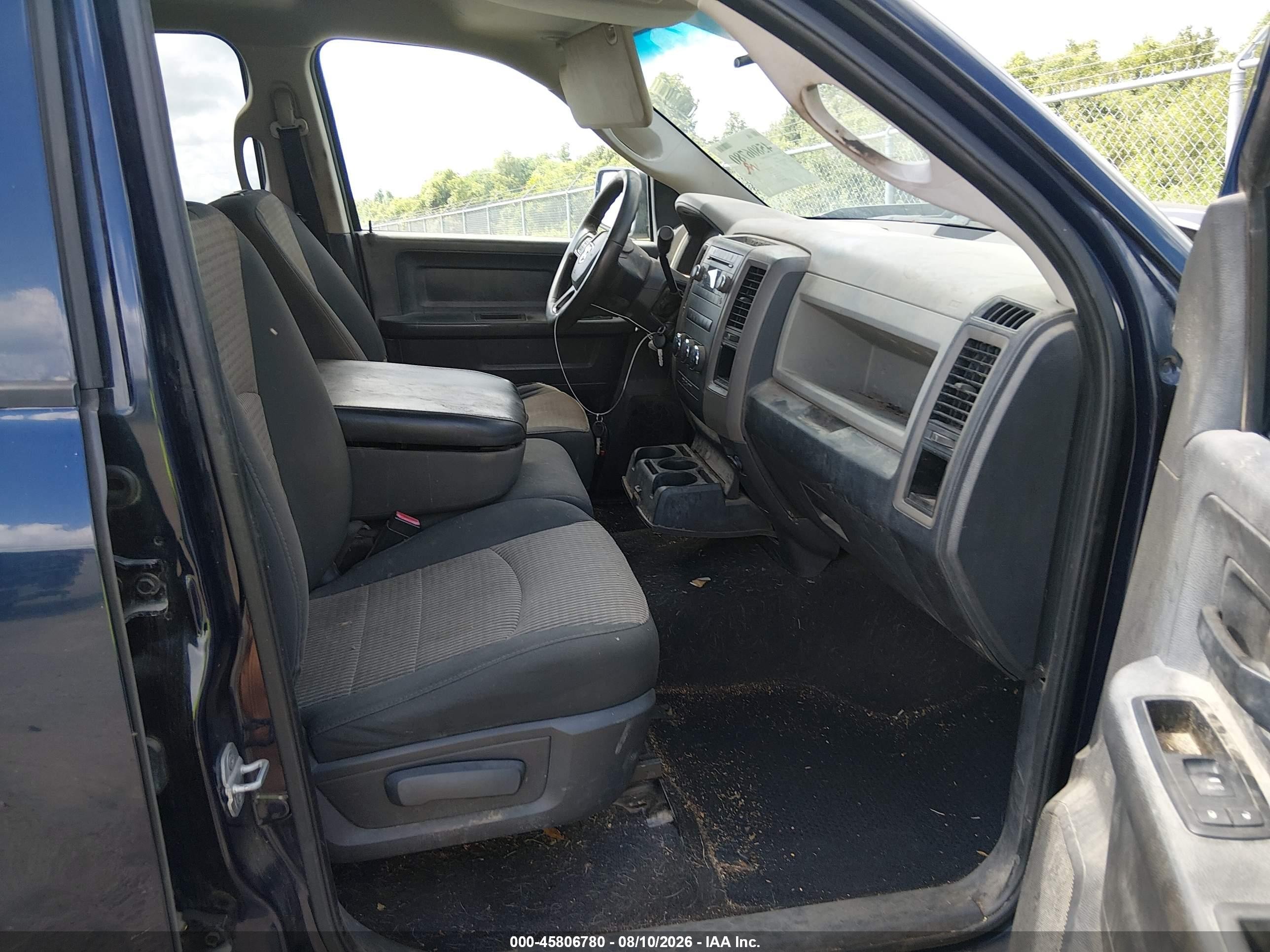 2012 Ram 1500 Express Dark Blue vin: 1C6RD6FT4CS323371