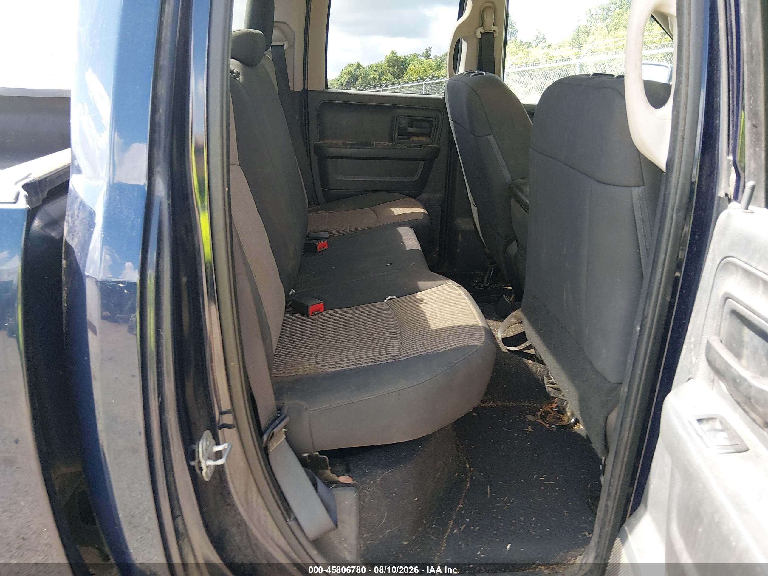2012 Ram 1500 Express Dark Blue vin: 1C6RD6FT4CS323371