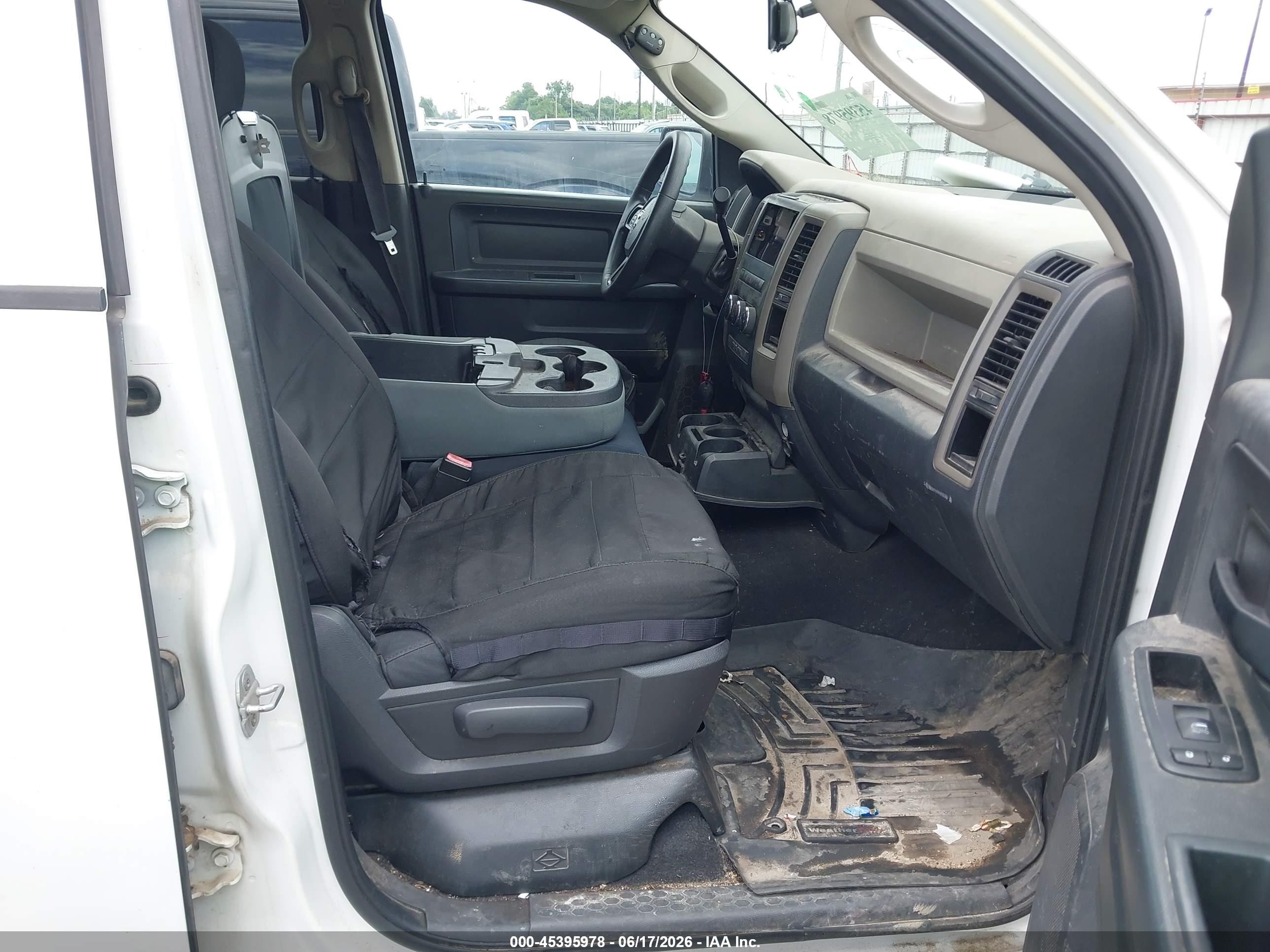 2012 Ram 1500 St Белый vin: 1C6RD6FT5CS113734