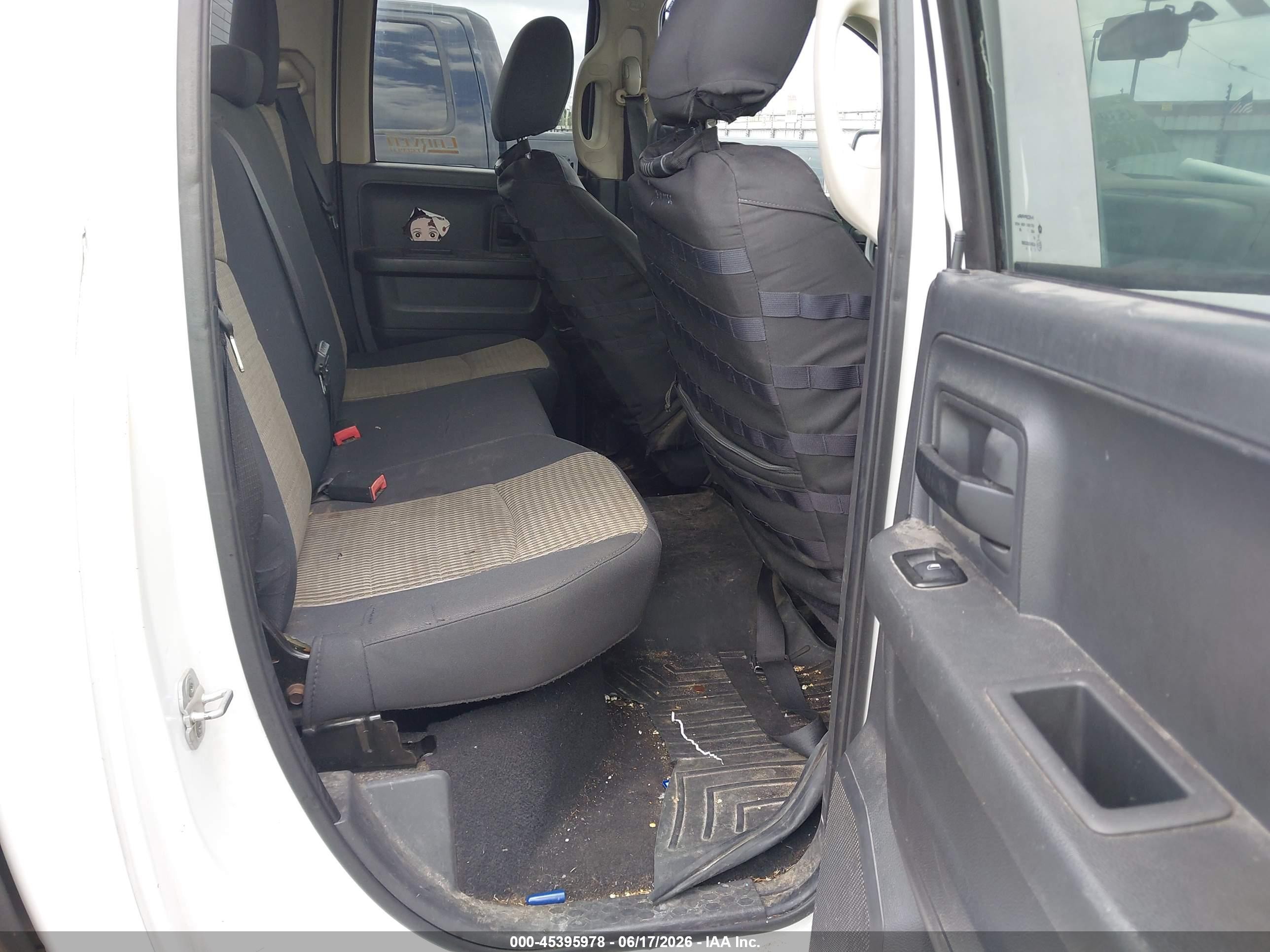 2012 Ram 1500 St Белый vin: 1C6RD6FT5CS113734