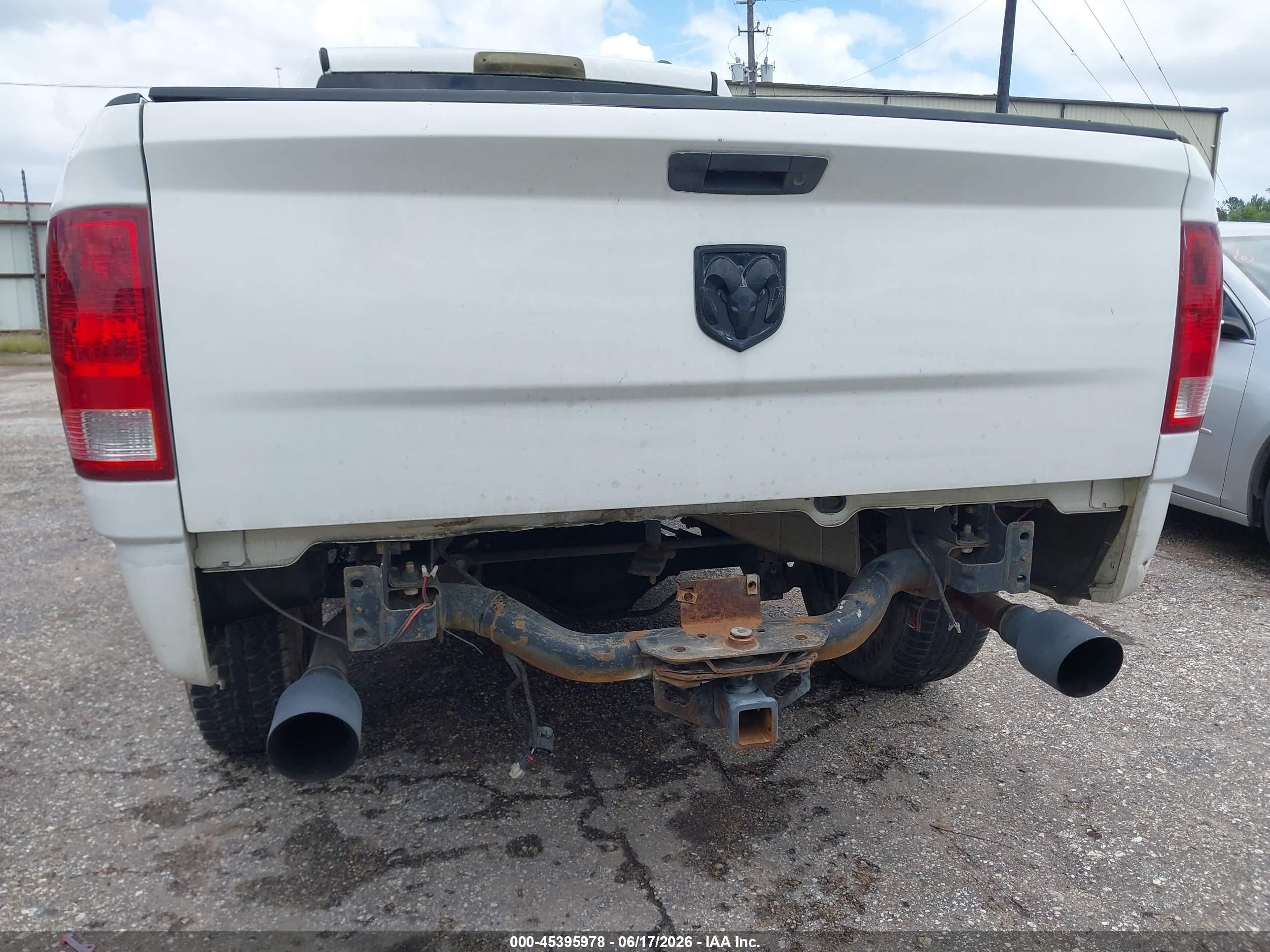 2012 Ram 1500 St Белый vin: 1C6RD6FT5CS113734