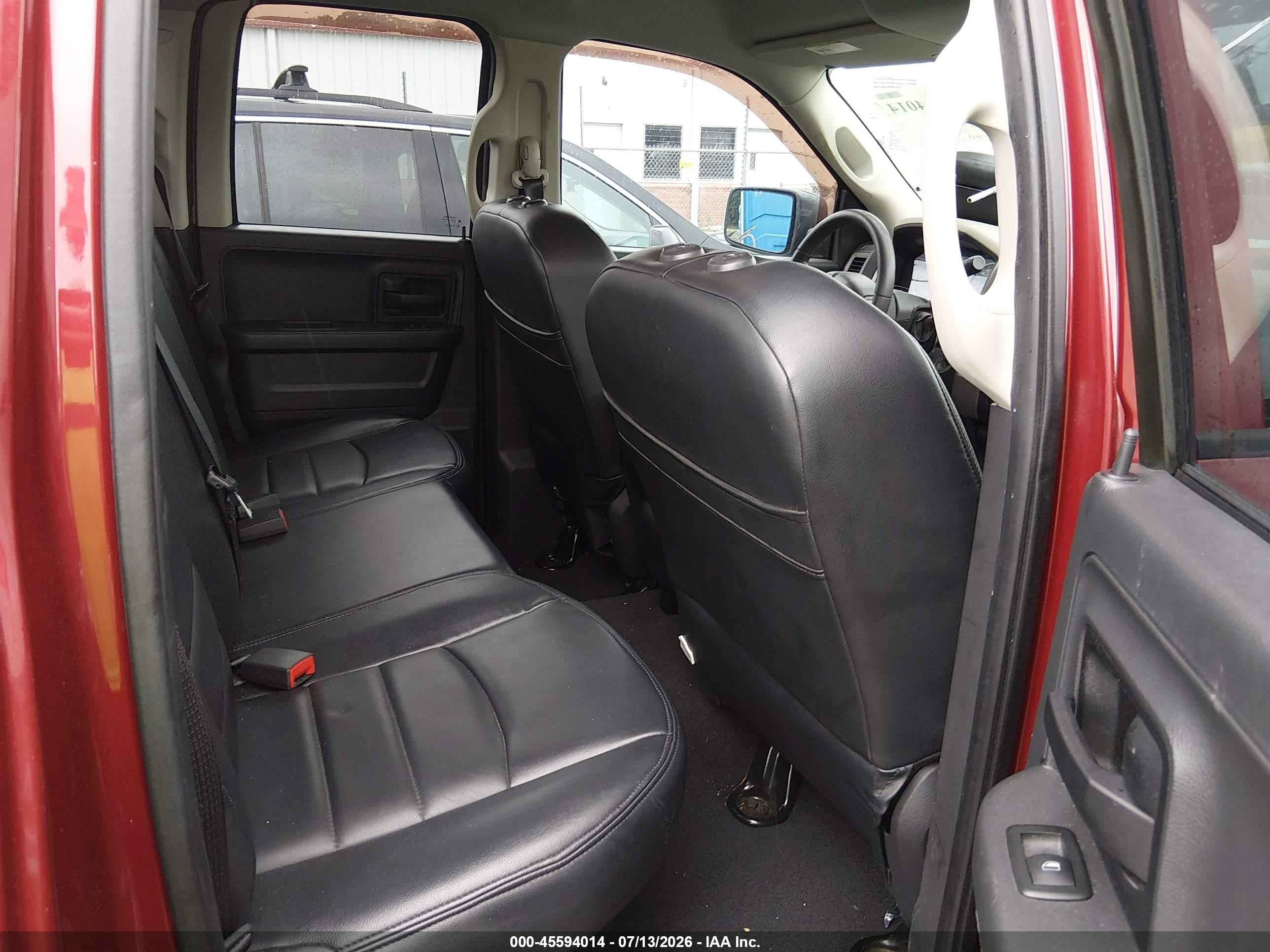 2012 Ram 1500 Express Red vin: 1C6RD6FT6CS242226